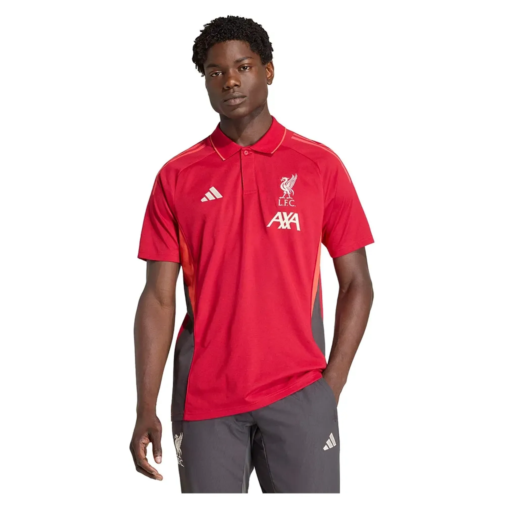 2025-2026 Liverpool Polo Shirt (Strawberry Red)