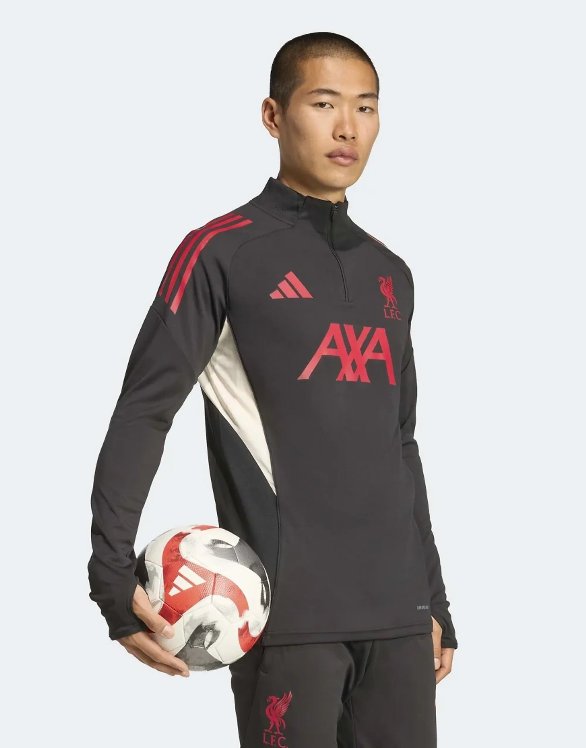 Adidas Performance Liverpool Fc Tiro 25 Competition Training Top In Black