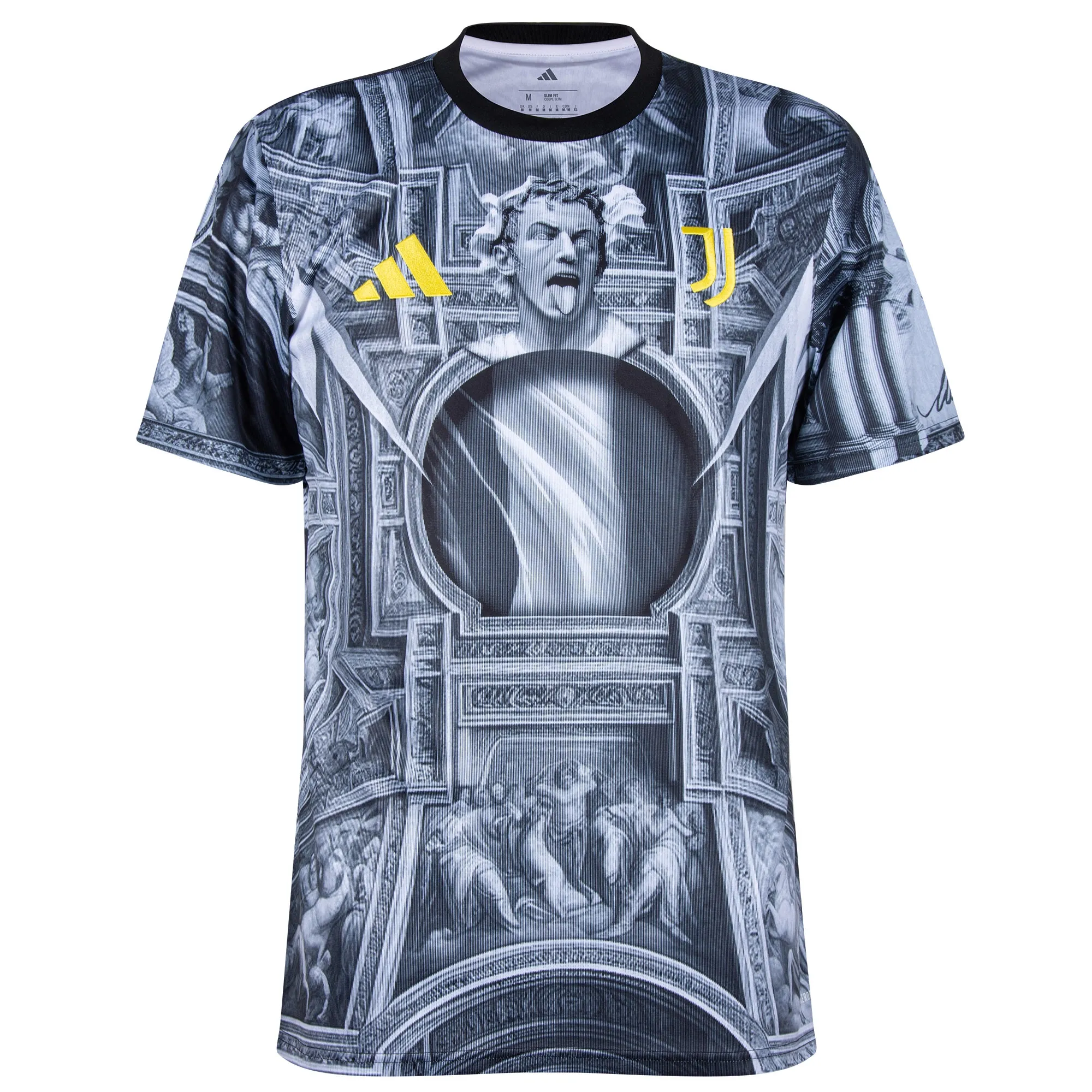 adidas Juventus Pre-Match Shirt - Black - 2025-2026