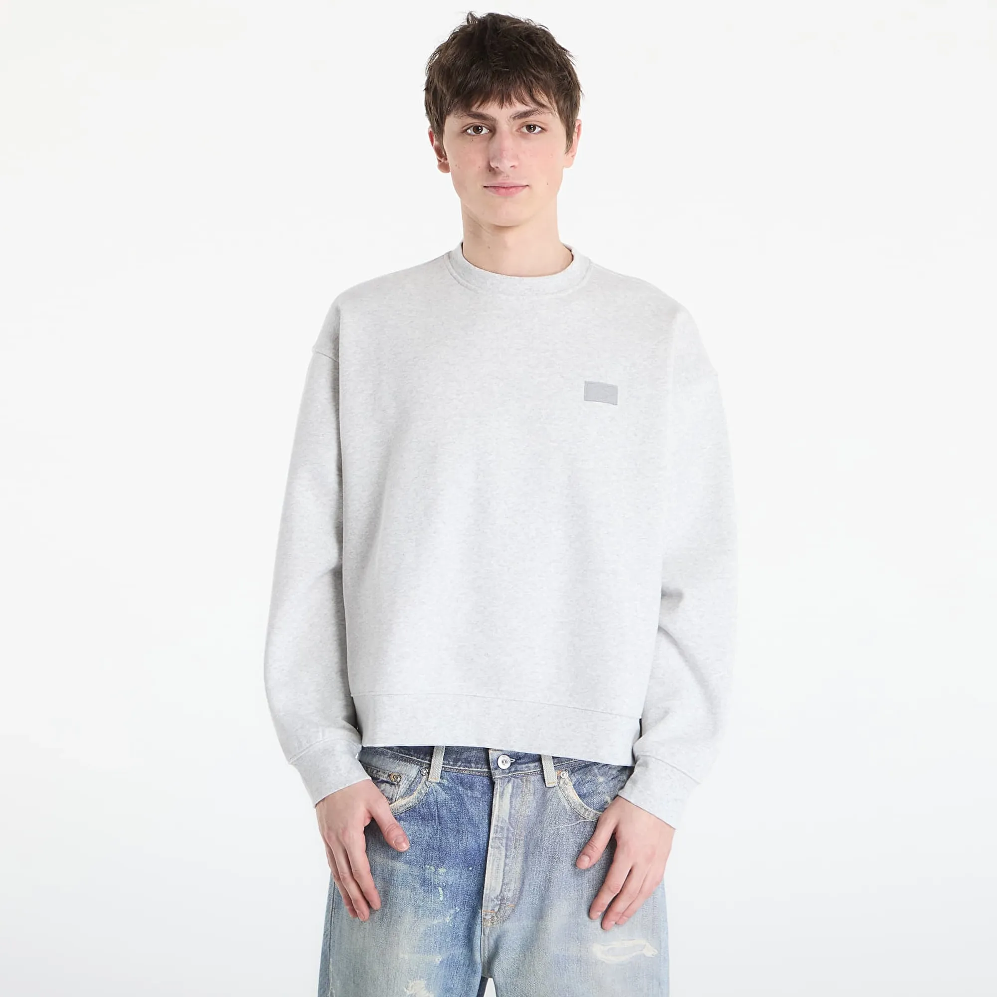 Sweatshirt Vans Premium Crewneck Ash Heather L
