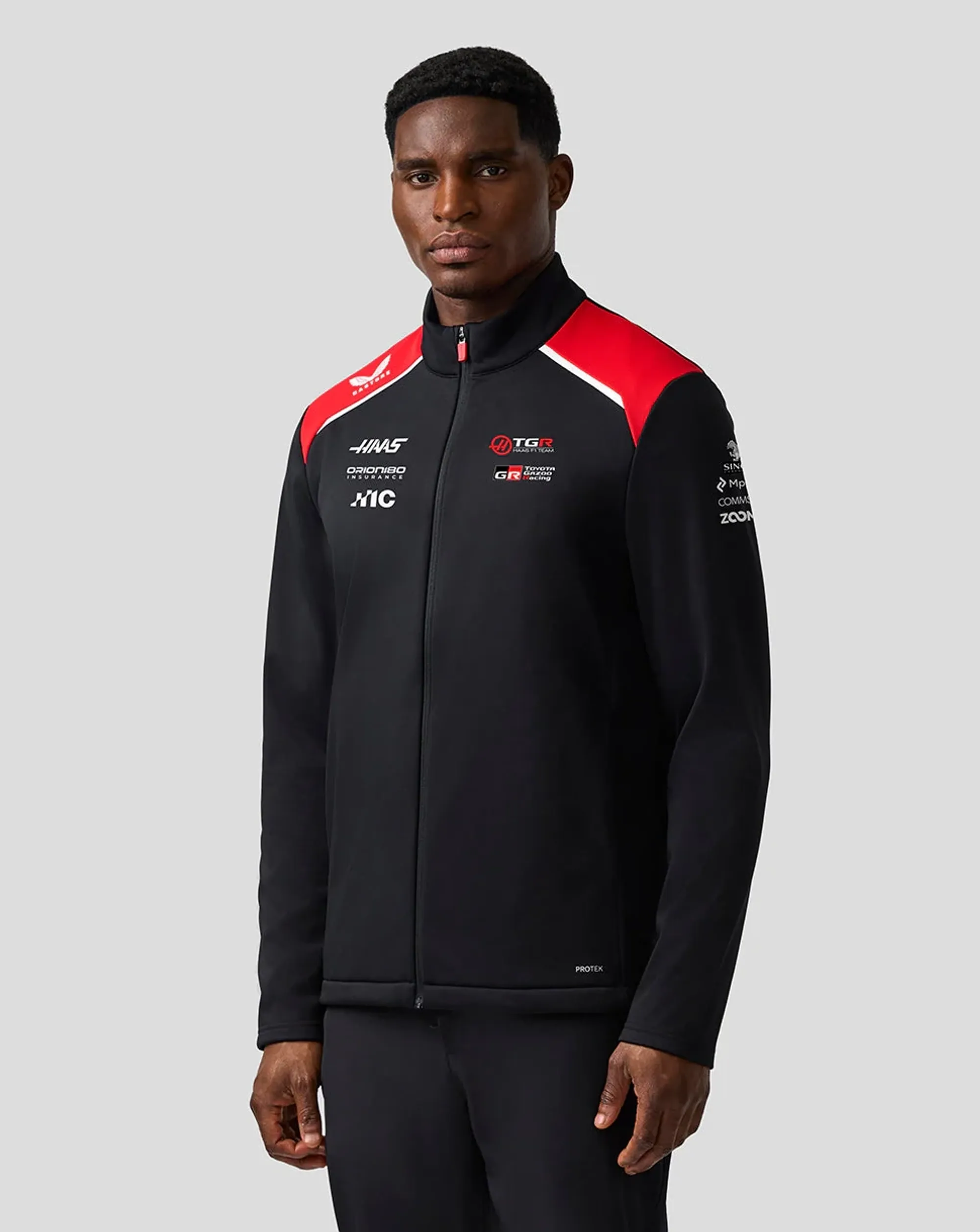 Castore Official Haas Team Unisex Soft Shell Jacket
