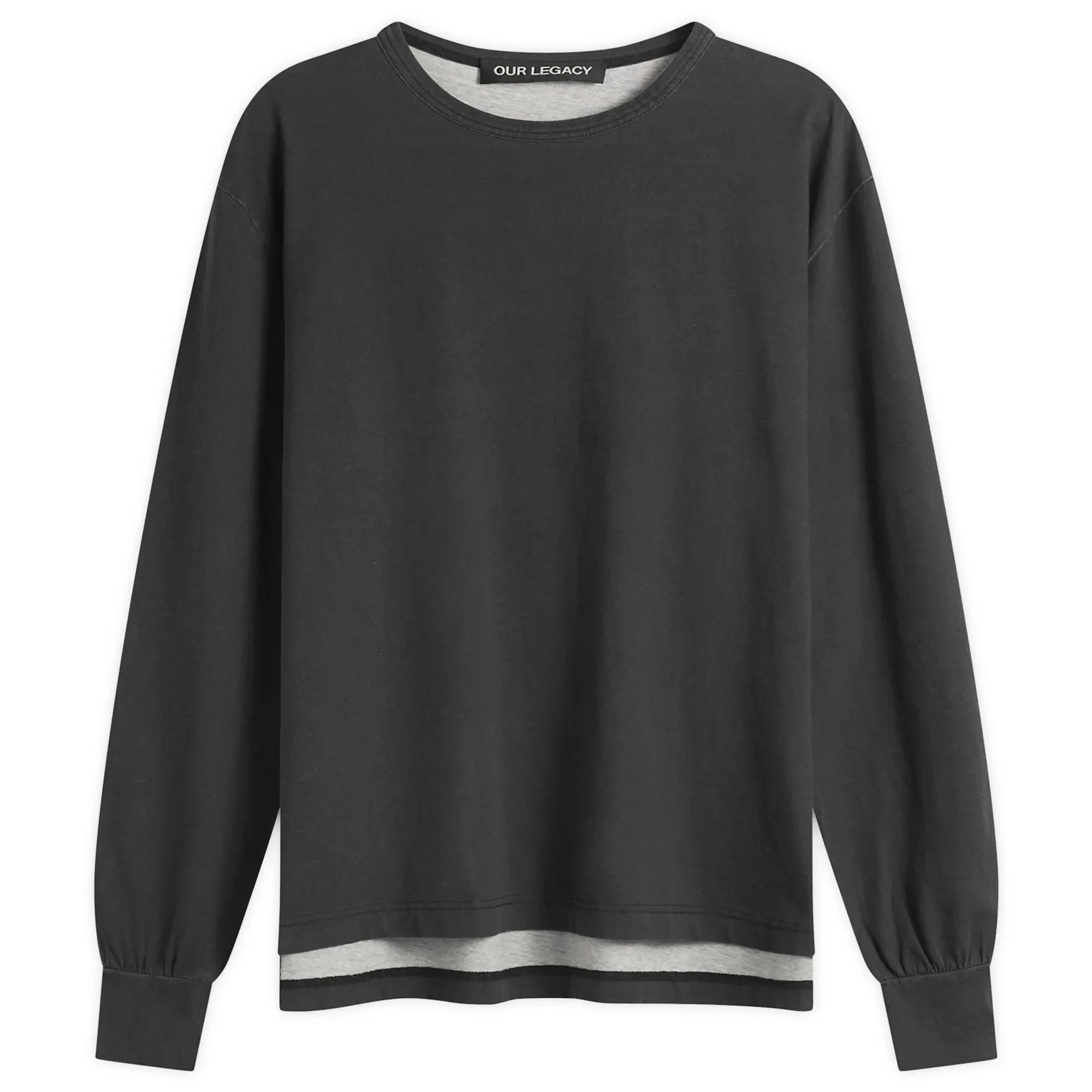 Our Legacy Men's Fallen Angel Print Long Sleeve T-Shirt Black