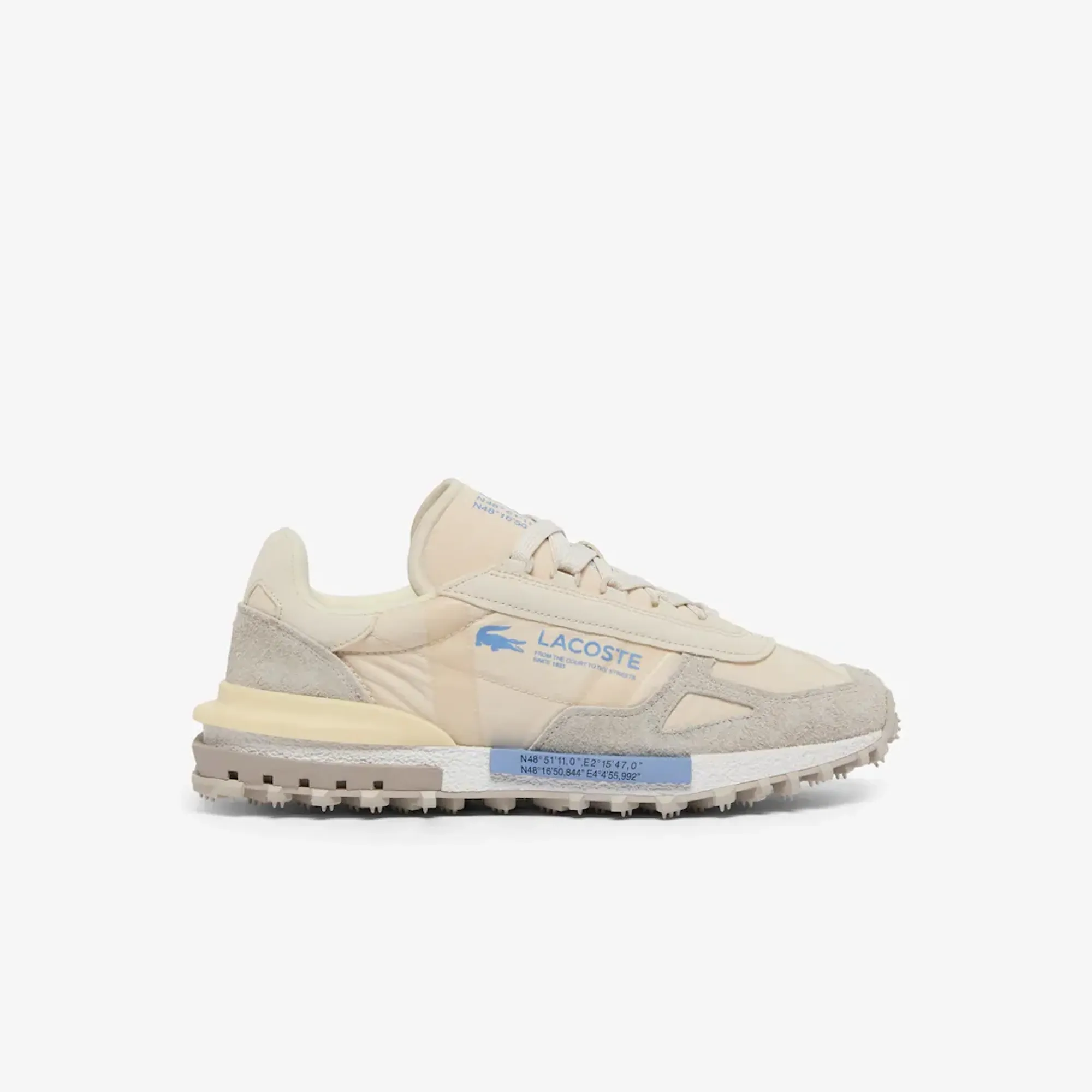 Lacoste Men's Elite Active Sneakers - Grey / Grey