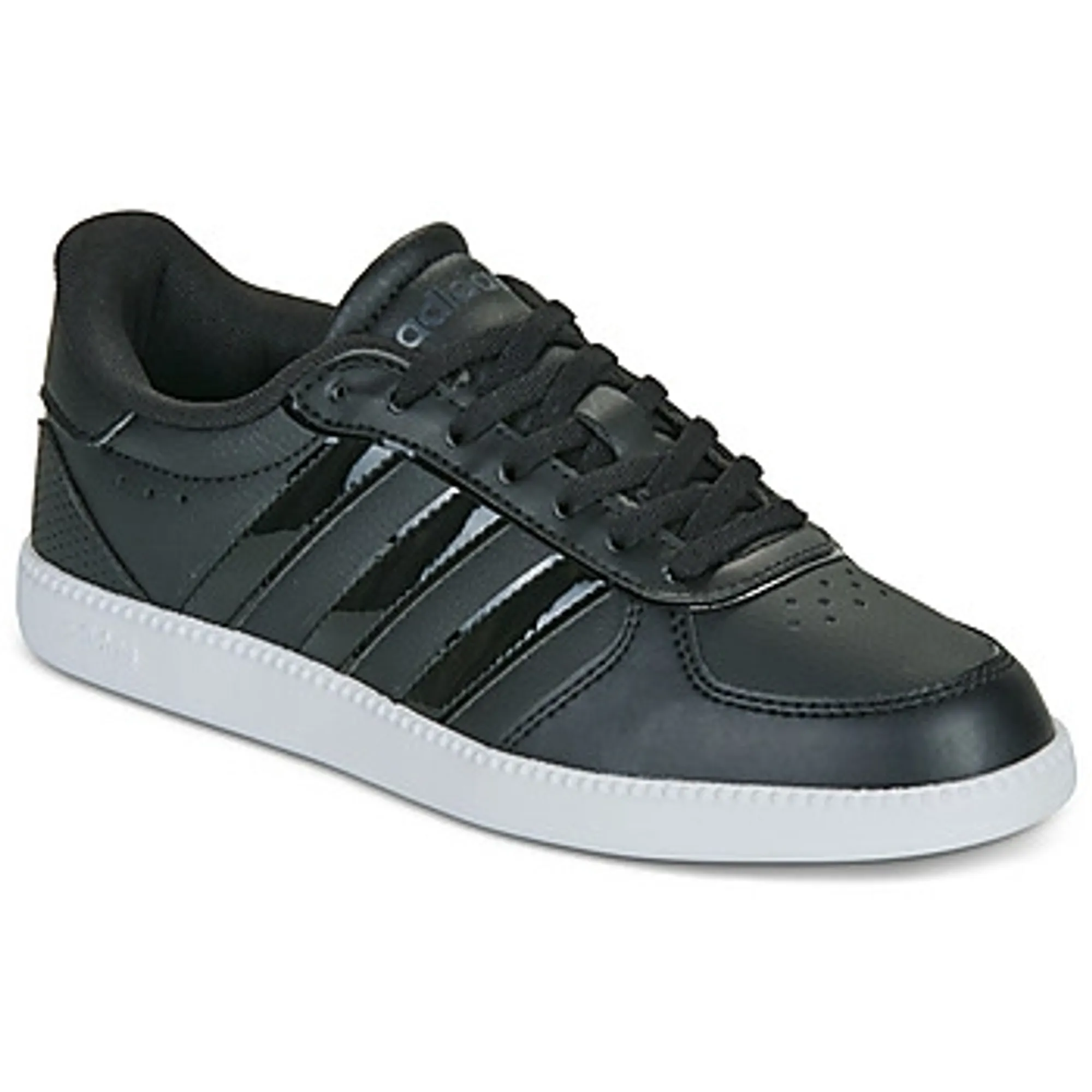 adidas  BREAKNET SLEEK J  girls's Children's Shoes (Trainers) in Black