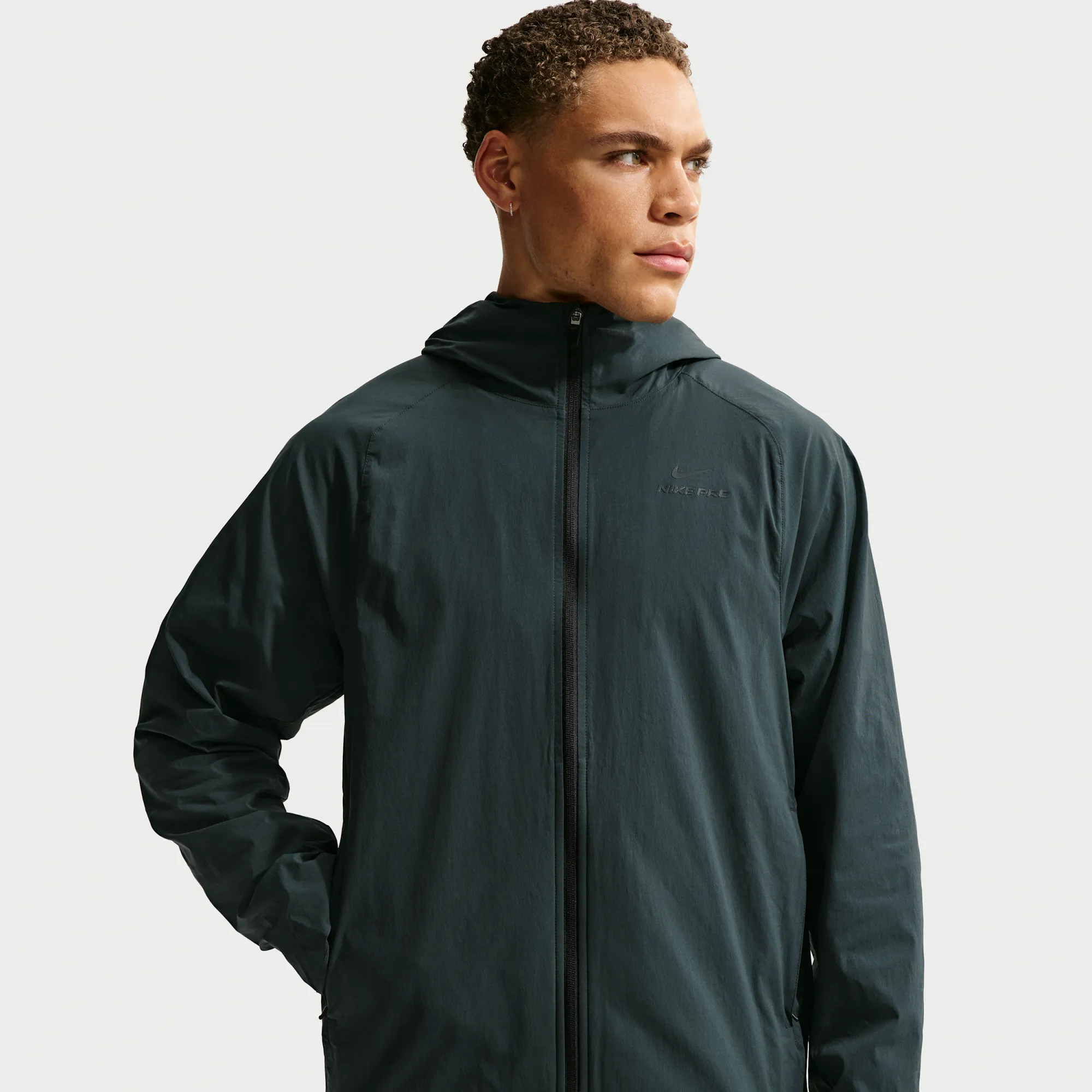 Nike Pro Octa Men's Therma-FIT ADV Jacket - Green - Nylon/Elastane