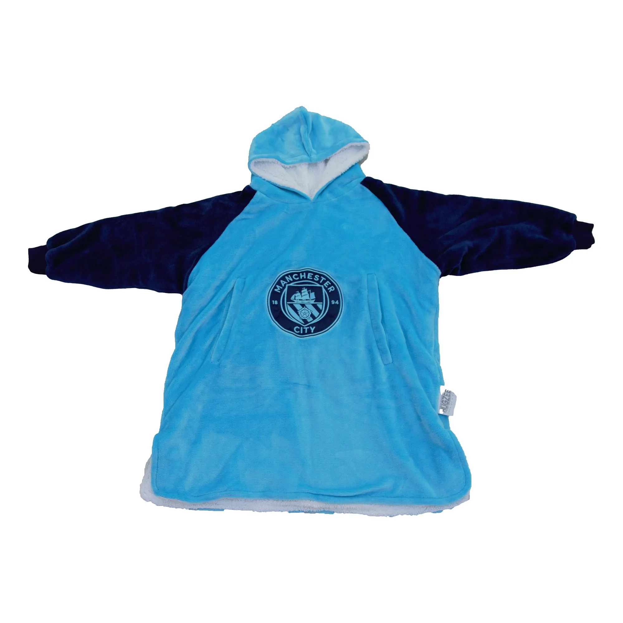 Manchester City Wearable Hooded Fleece - Kids - Medium