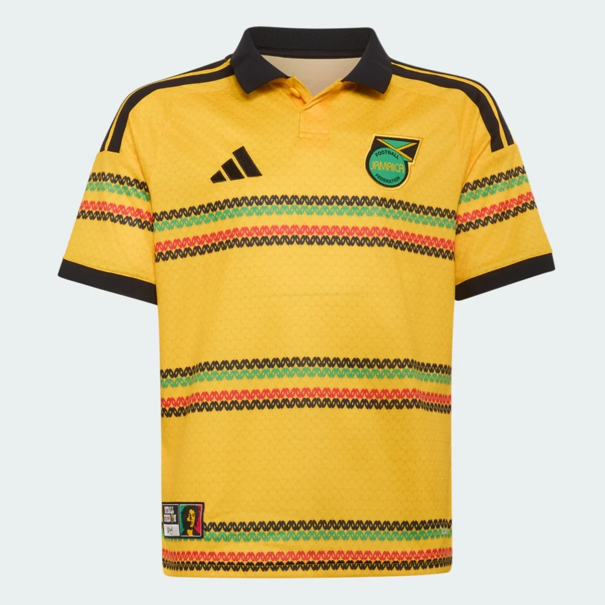 adidas Jamaica 26 x Bob Marley Home Kids Jersey
