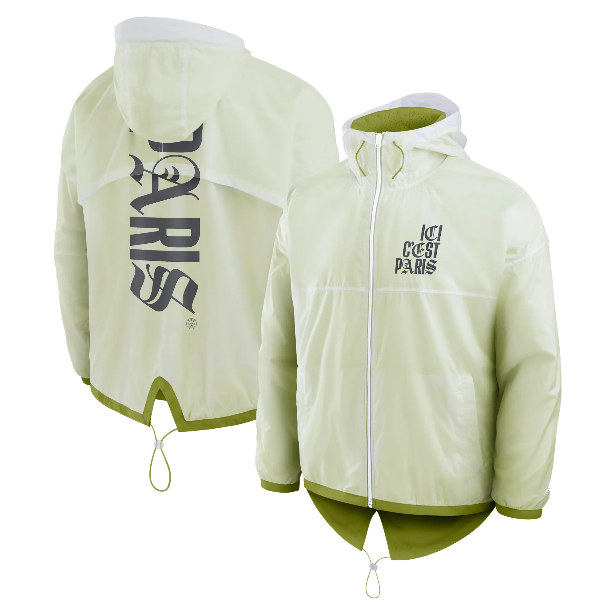 Paris Saint-Germain Jacket - White - Mens