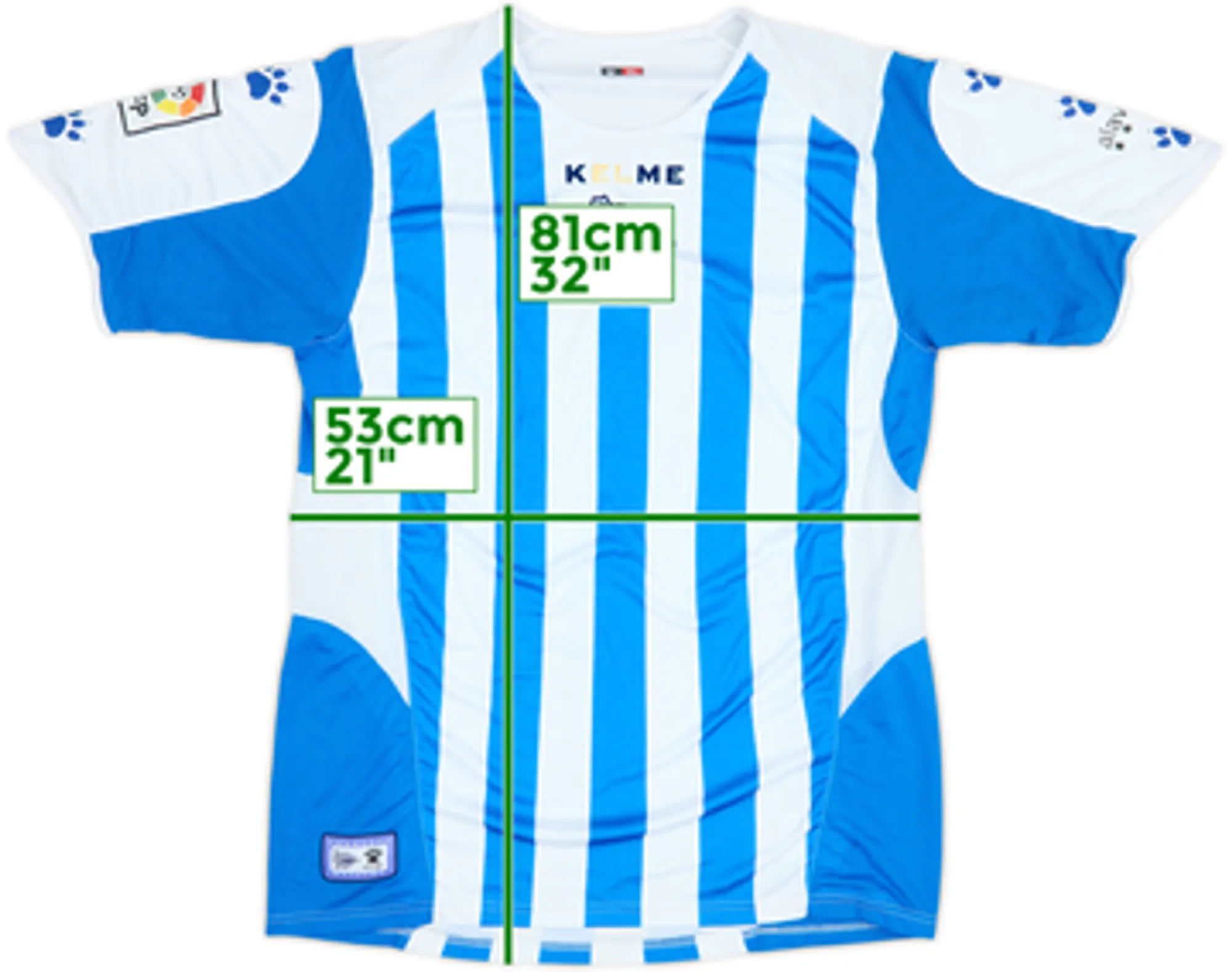 2006-07 Alaves Home Shirt - 5/10 - (XL)