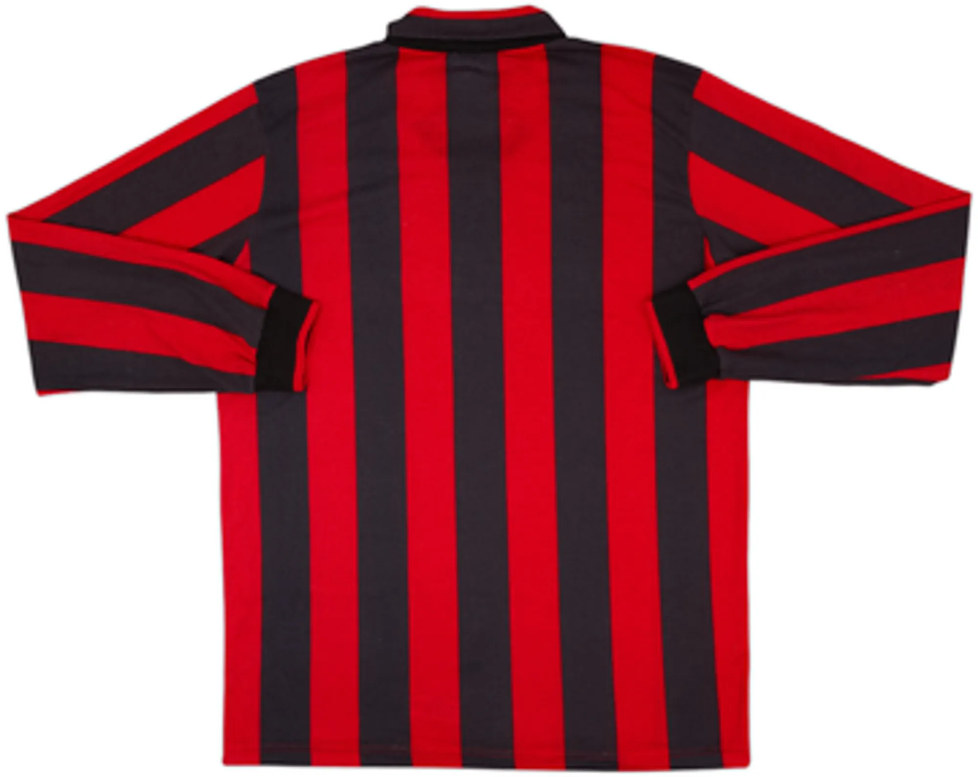 1990-91 AC Milan Home L/S Shirt - 7/10 - (L)
