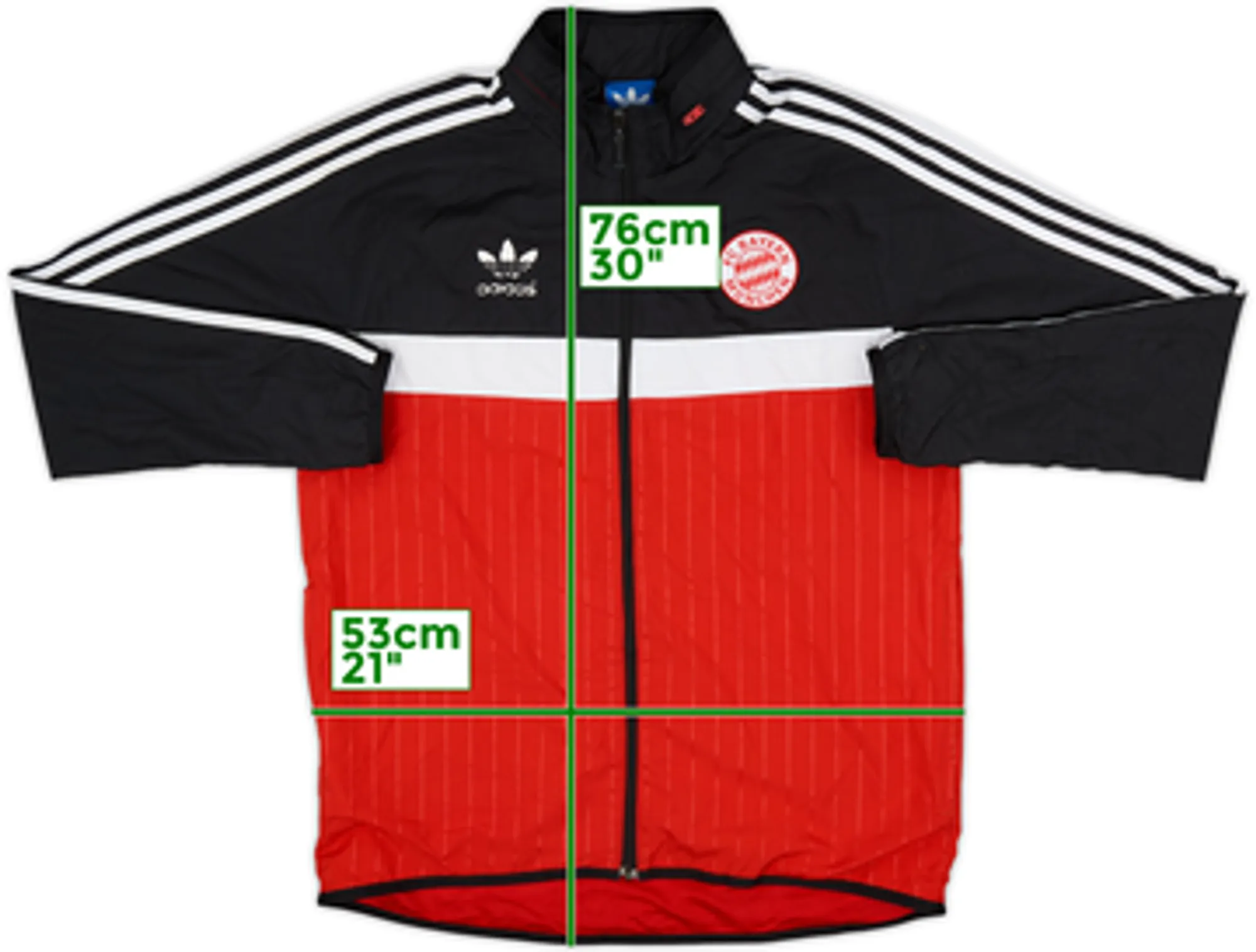 2015-16 Bayern Munich adidas Originals Hooded Track Jacket - 5/10 - (M)