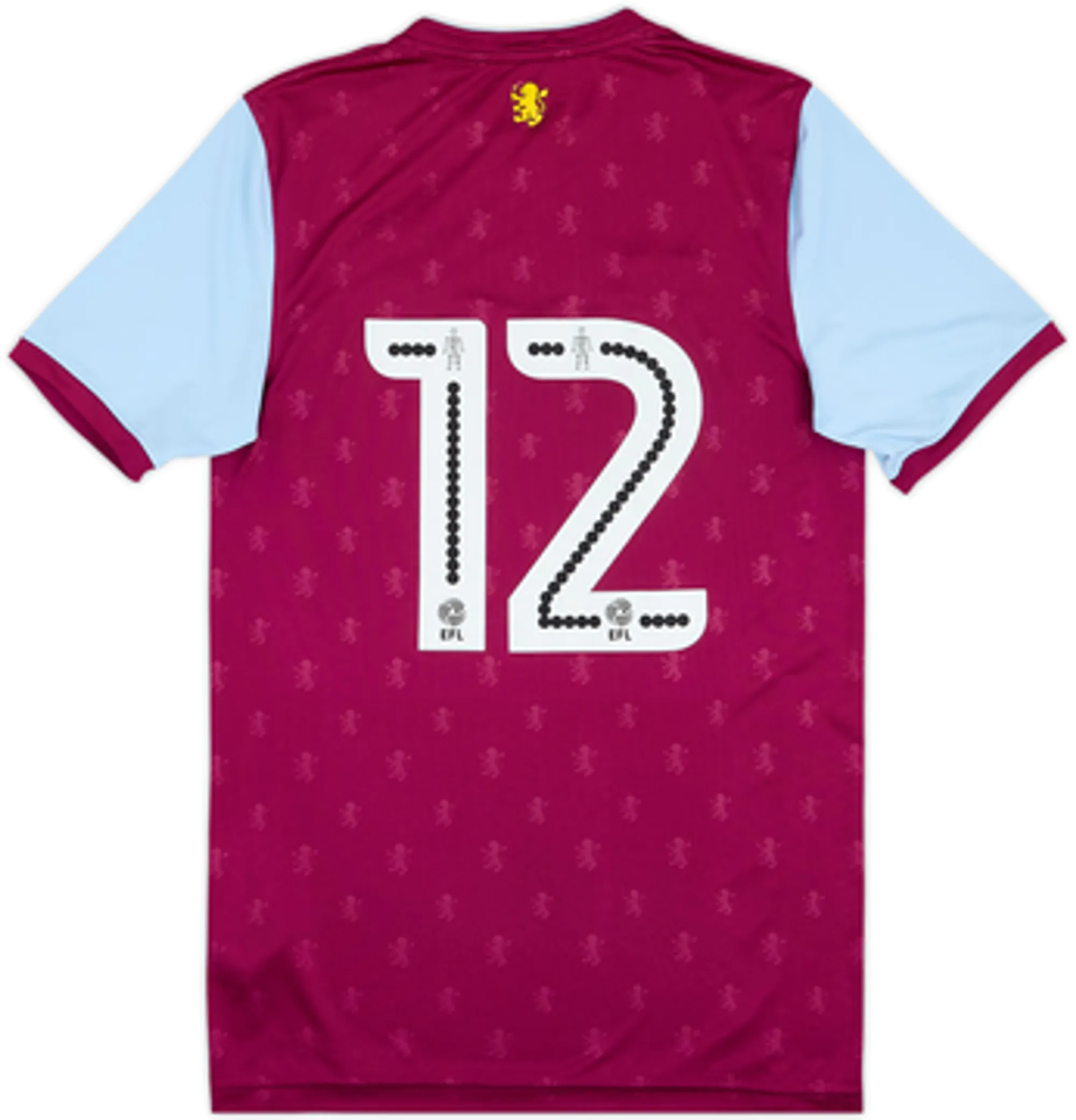 2017-18 Aston Villa Home Shirt #12 - 8/10 - (S)