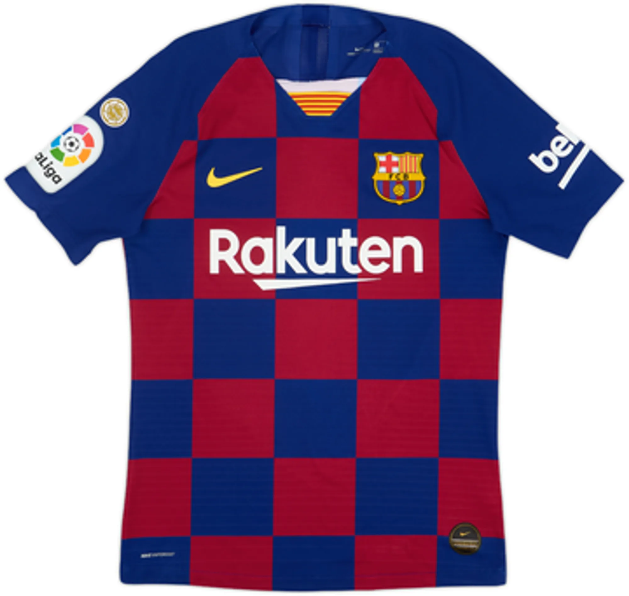 2019-20 Barcelona Authentic Home Shirt Messi #10 - 7/10 - (S)