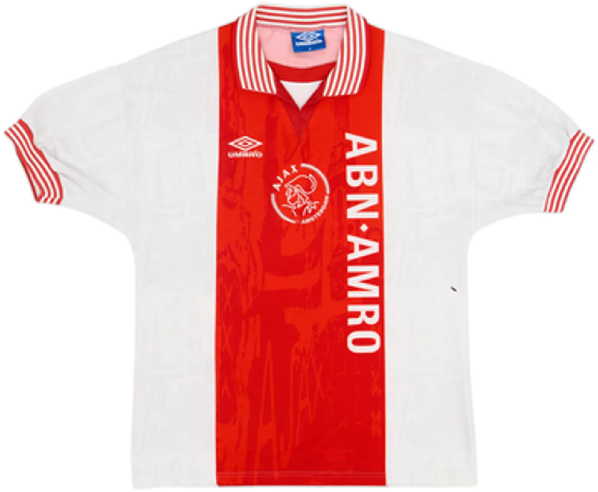 1996-97 Ajax Home Shirt F.DeBoer #4 - 8/10 - (L)