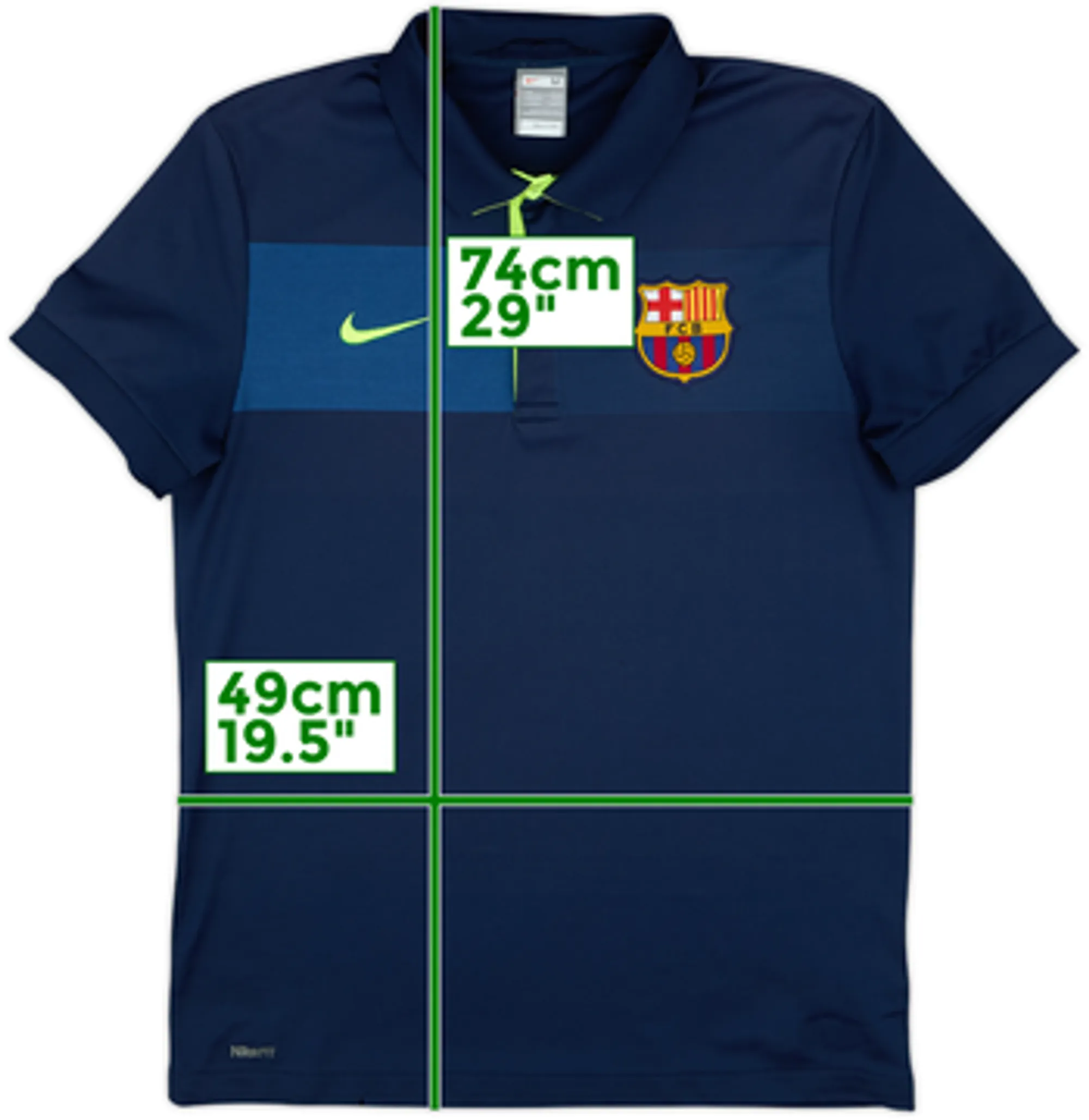 2009-10 Barcelona Nike Polo Shirt - 6/10 - (M)