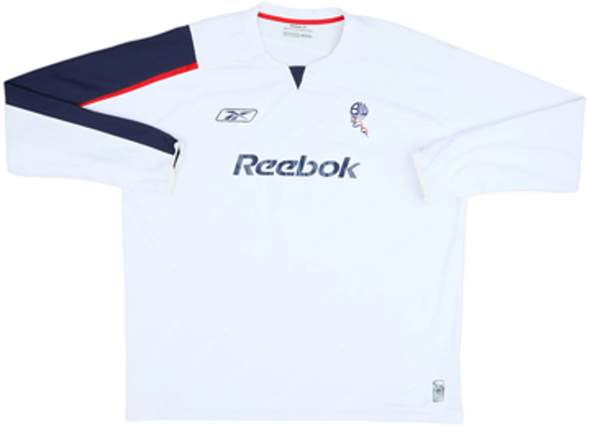 2005-07 Bolton Home L/S Shirt Okocha #10 - 7/10 - (XXL)