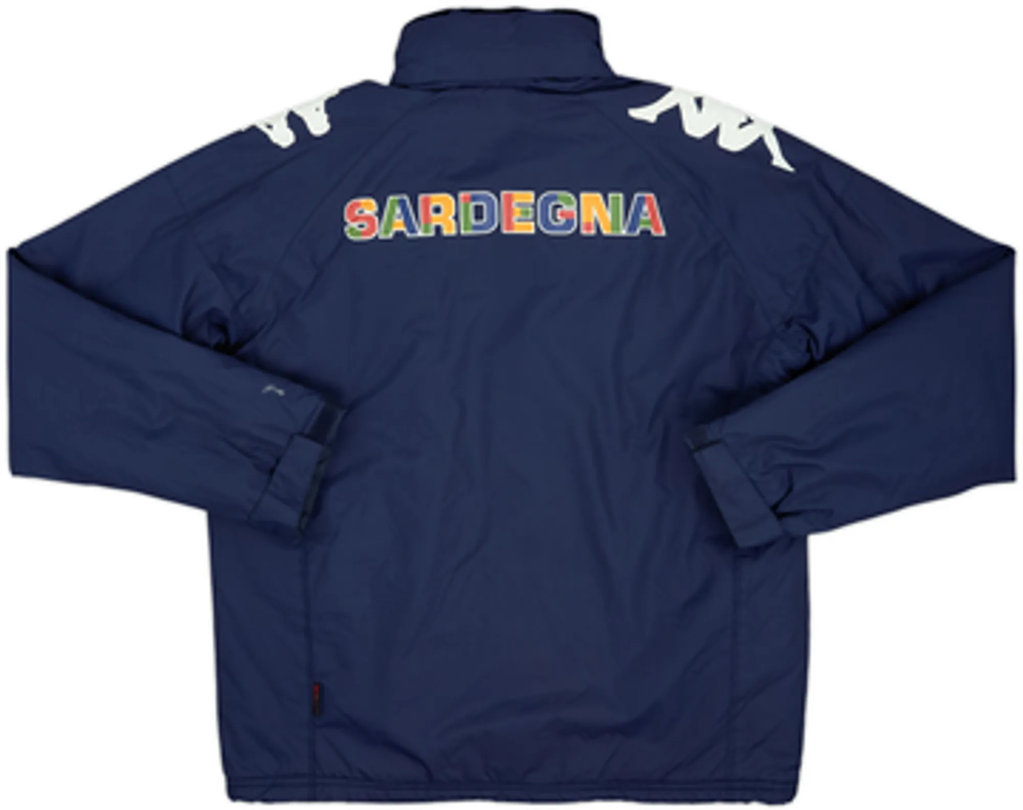 2013-14 Cagliari Kappa Padded Bench Coat - 4/10 - (M)
