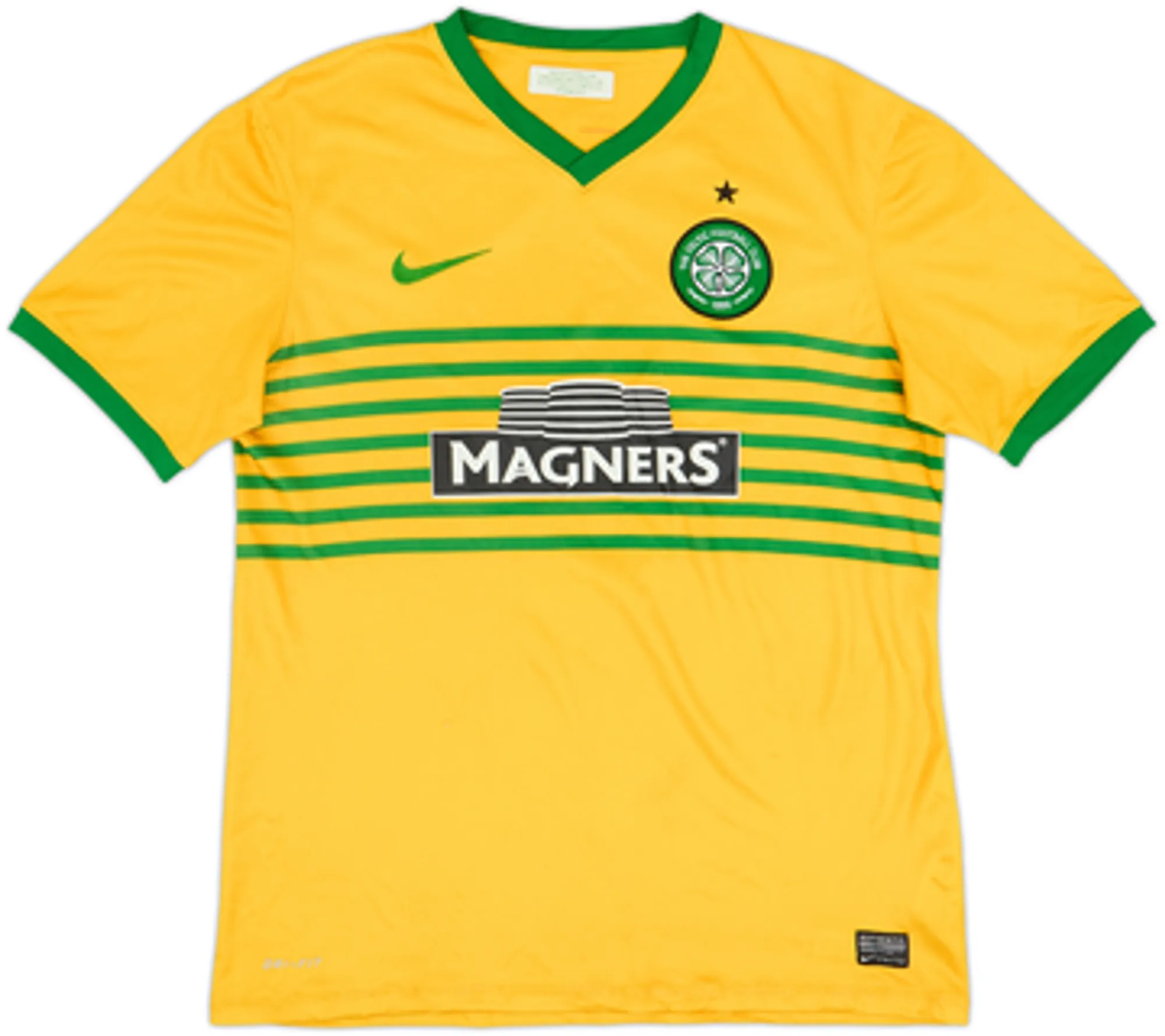 2013-14 Celtic Away Shirt Brown #8 - 6/10 - (M)