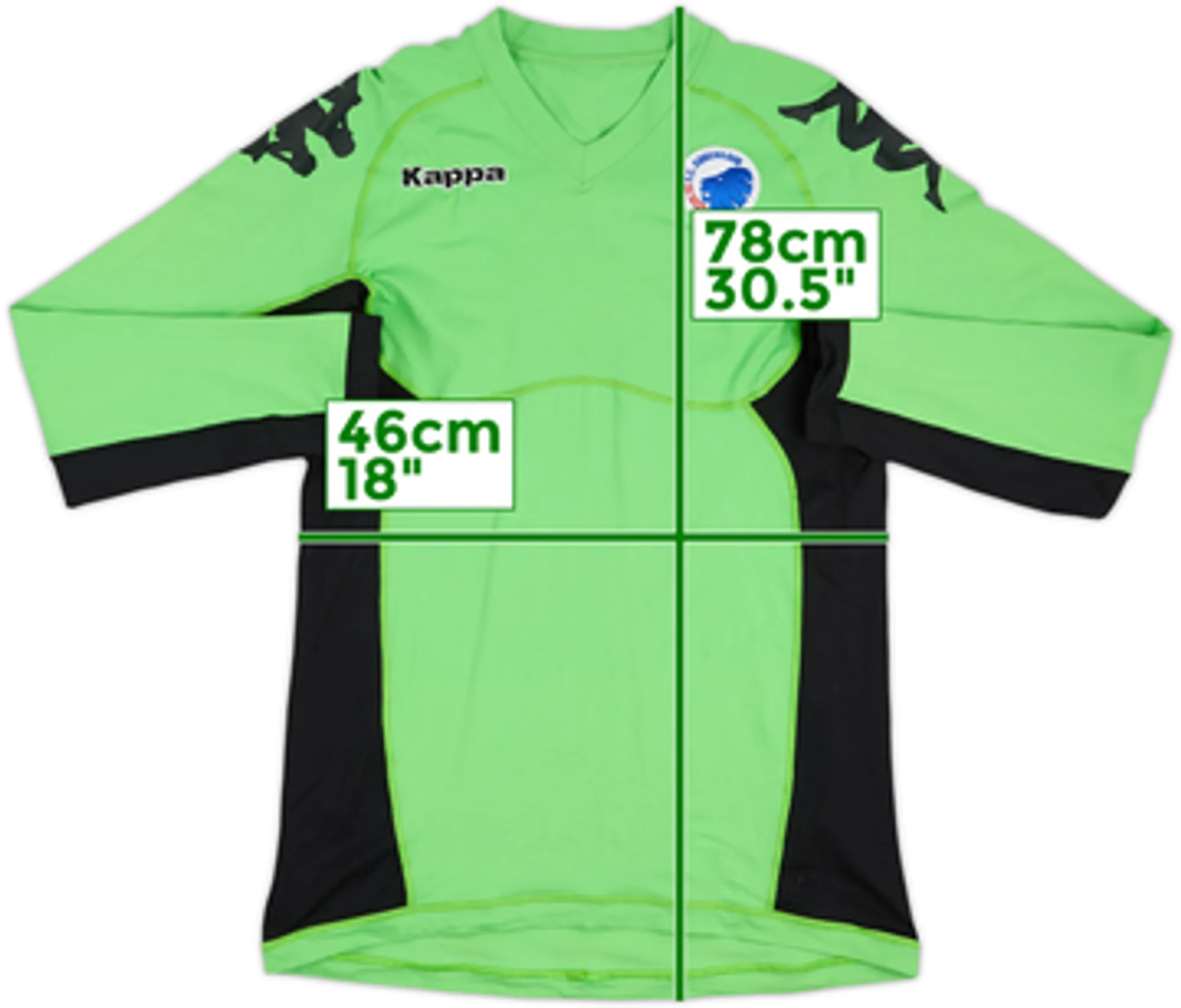 2011-12 FC Copenhagen Third L/S Shirt - 6/10 - (XXL)
