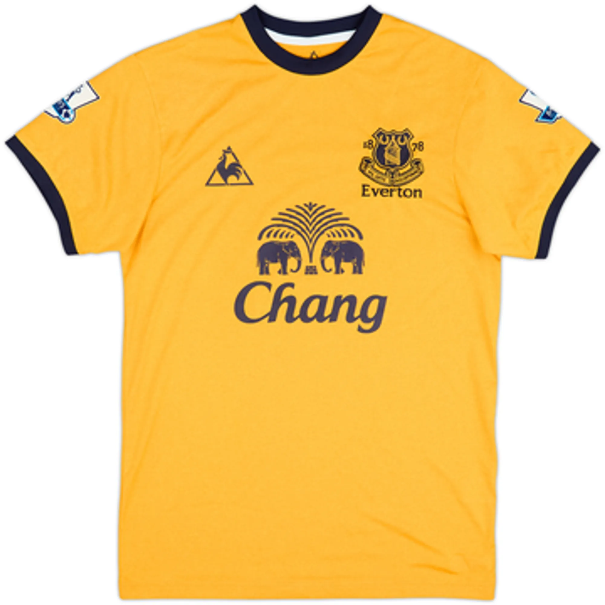 2011-12 Everton Signed Away Shirt Beckford #16 - 7/10 - (S)