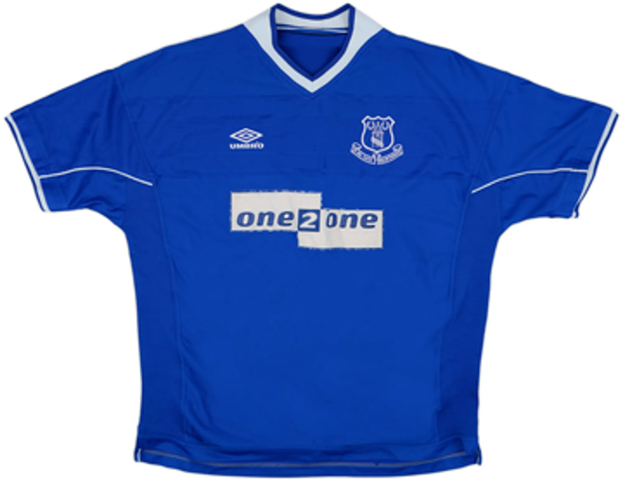 1999-00 Everton Home Shirt Campbell #9 - 6/10 - (XXL)
