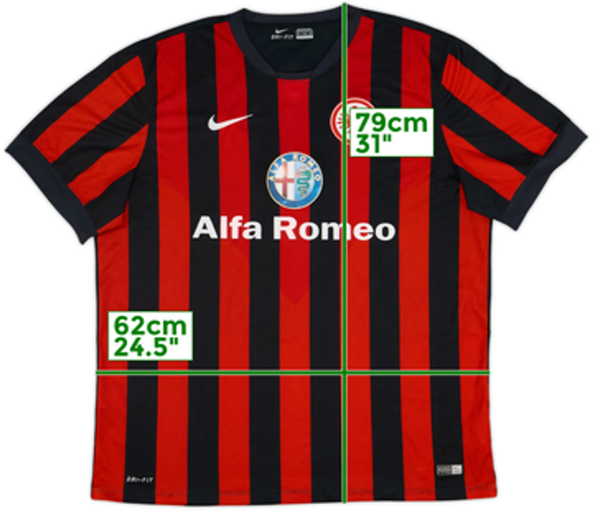 2014-15 Eintracht Frankfurt Home Shirt - 6/10 - (XXL)