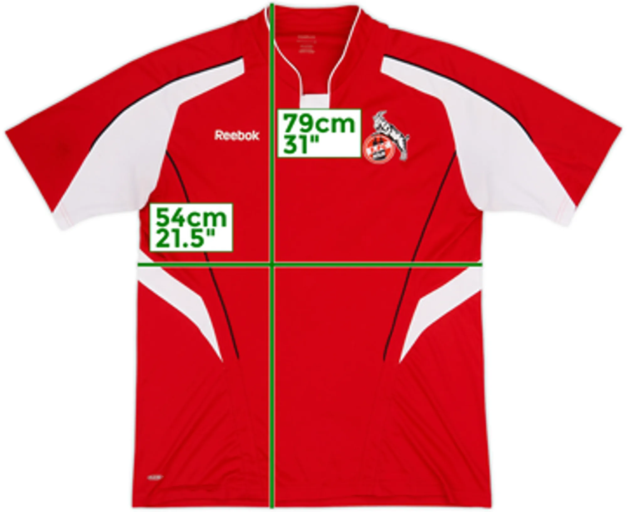 2010-11 FC Koln Reebok Training Shirt - 7/10 - (XL)