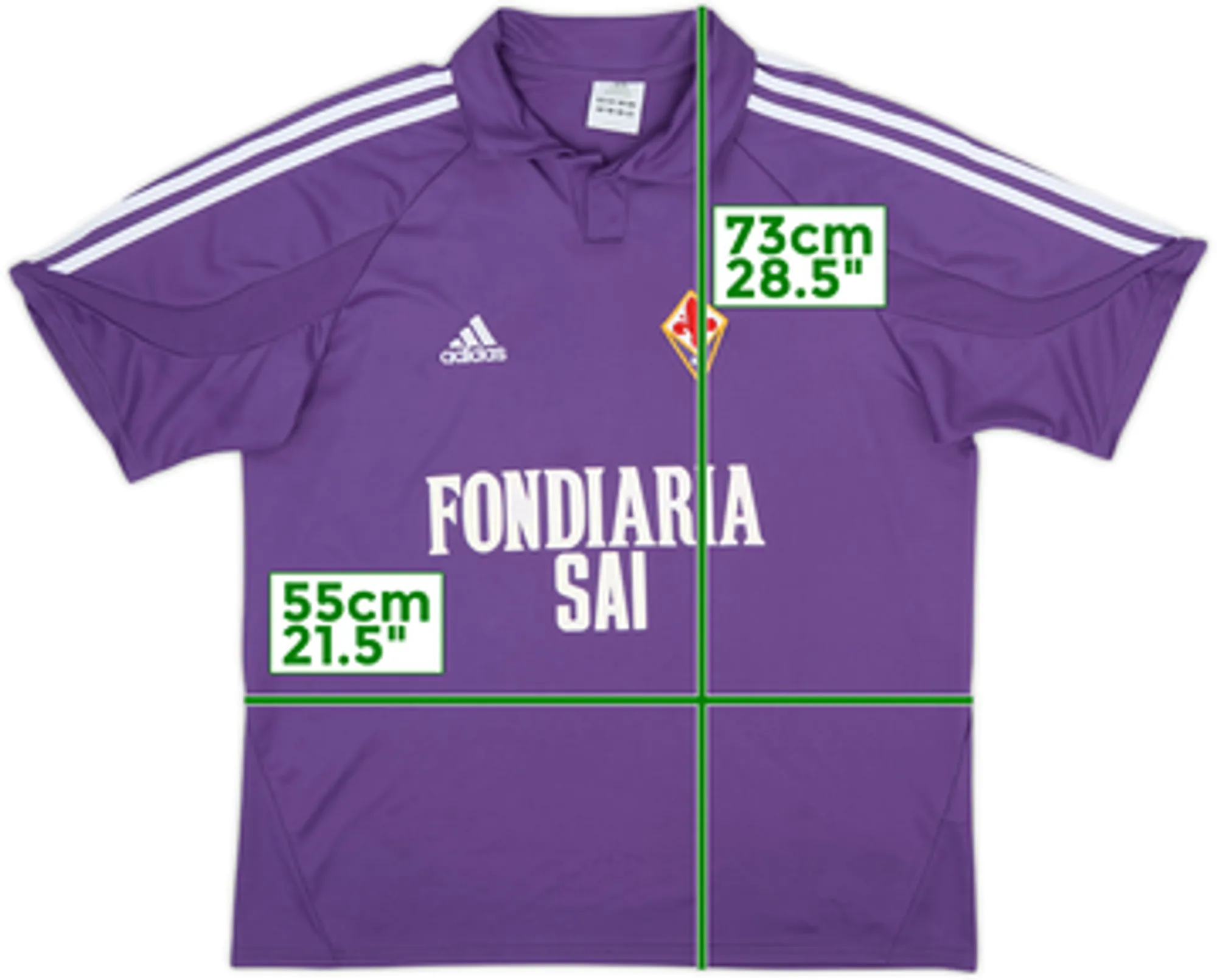 2003-04 Fiorentina Home Shirt - 8/10 - (S)