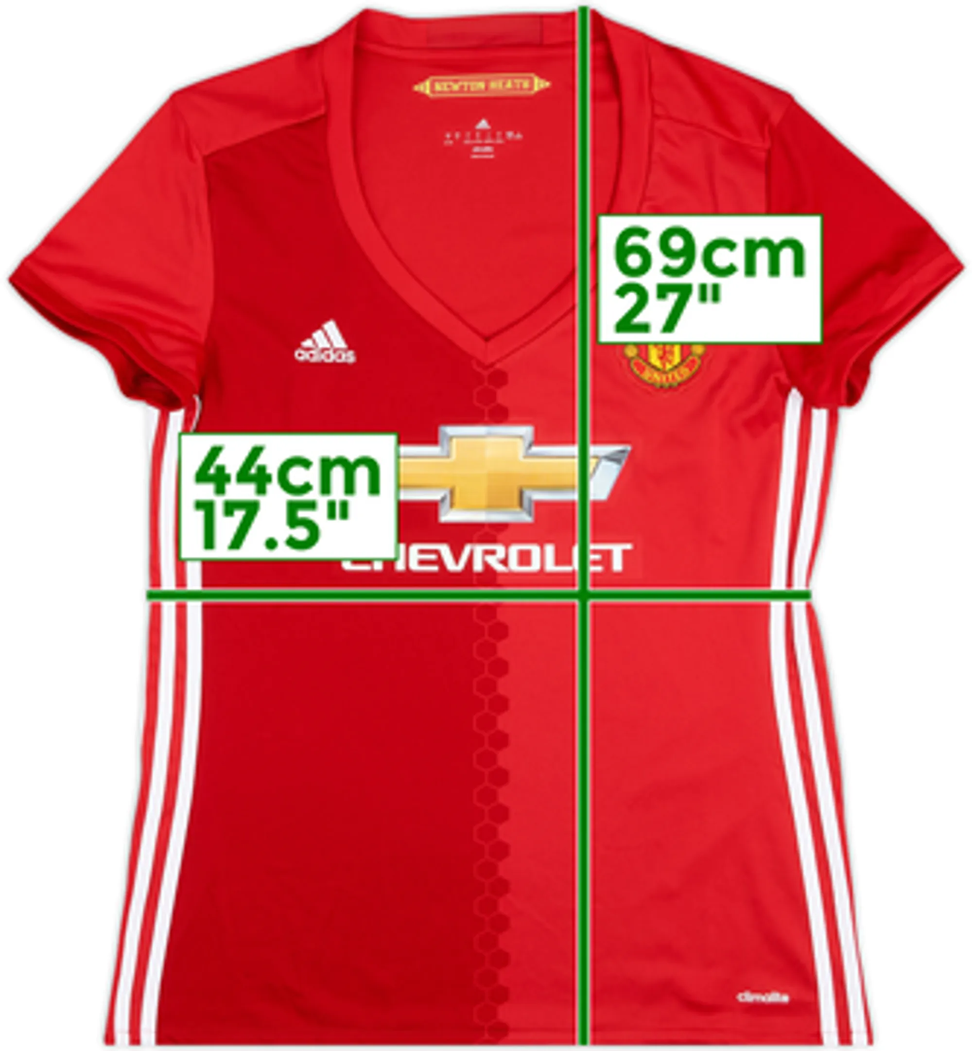 2016-17 Manchester United Home Shirt - 10/10 - (Women's L)