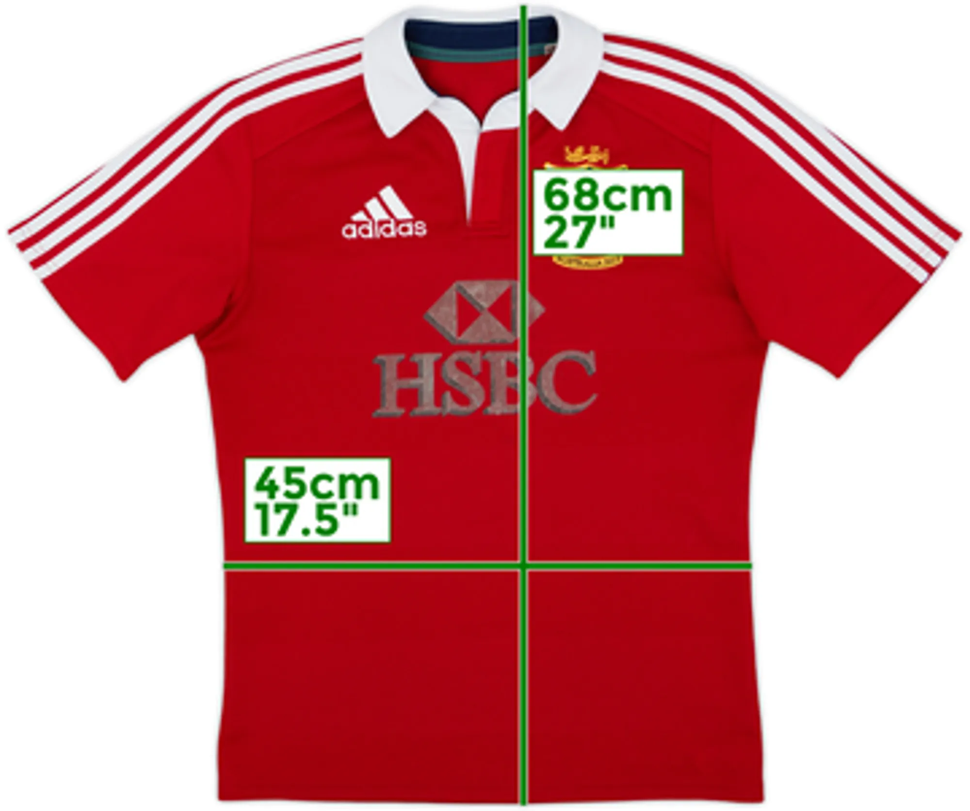 2013 British & Irish Lions 'Australia Tour' Shirt - 4/10 - (M)