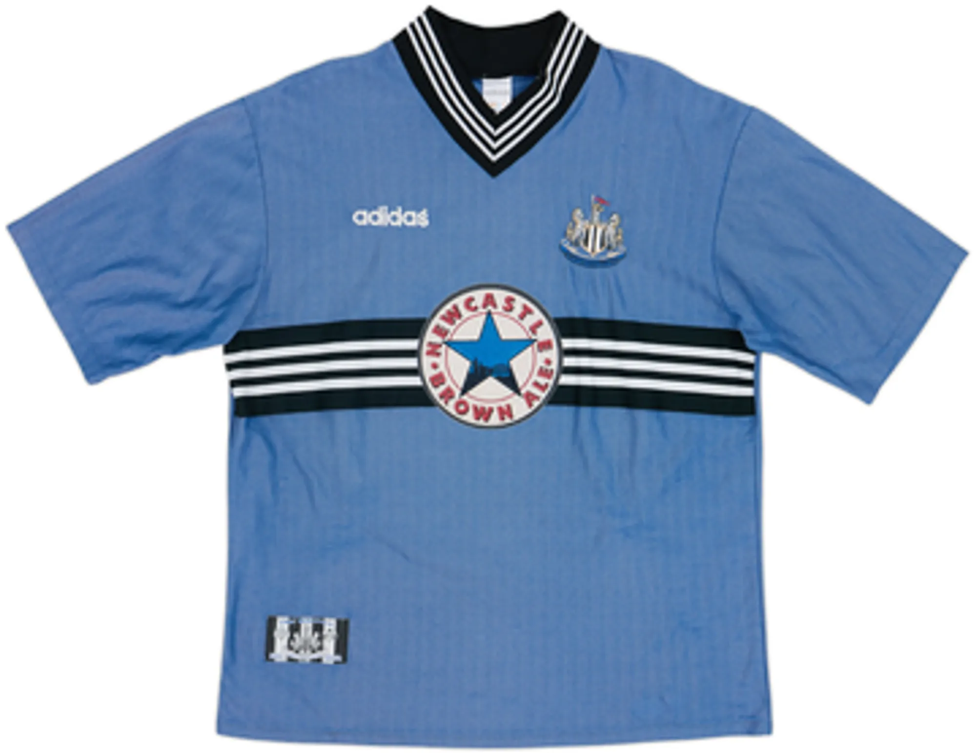 1996-97 Newcastle Away Shirt Shearer #9 - 7/10 - (XL)