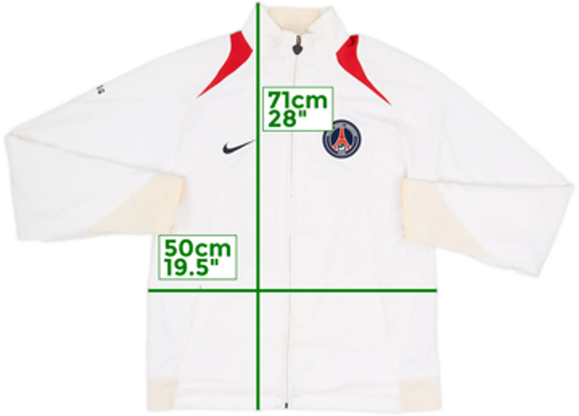 2005-06 Paris Saint-Germain Nike Track Jacket - 5/10 - (S)