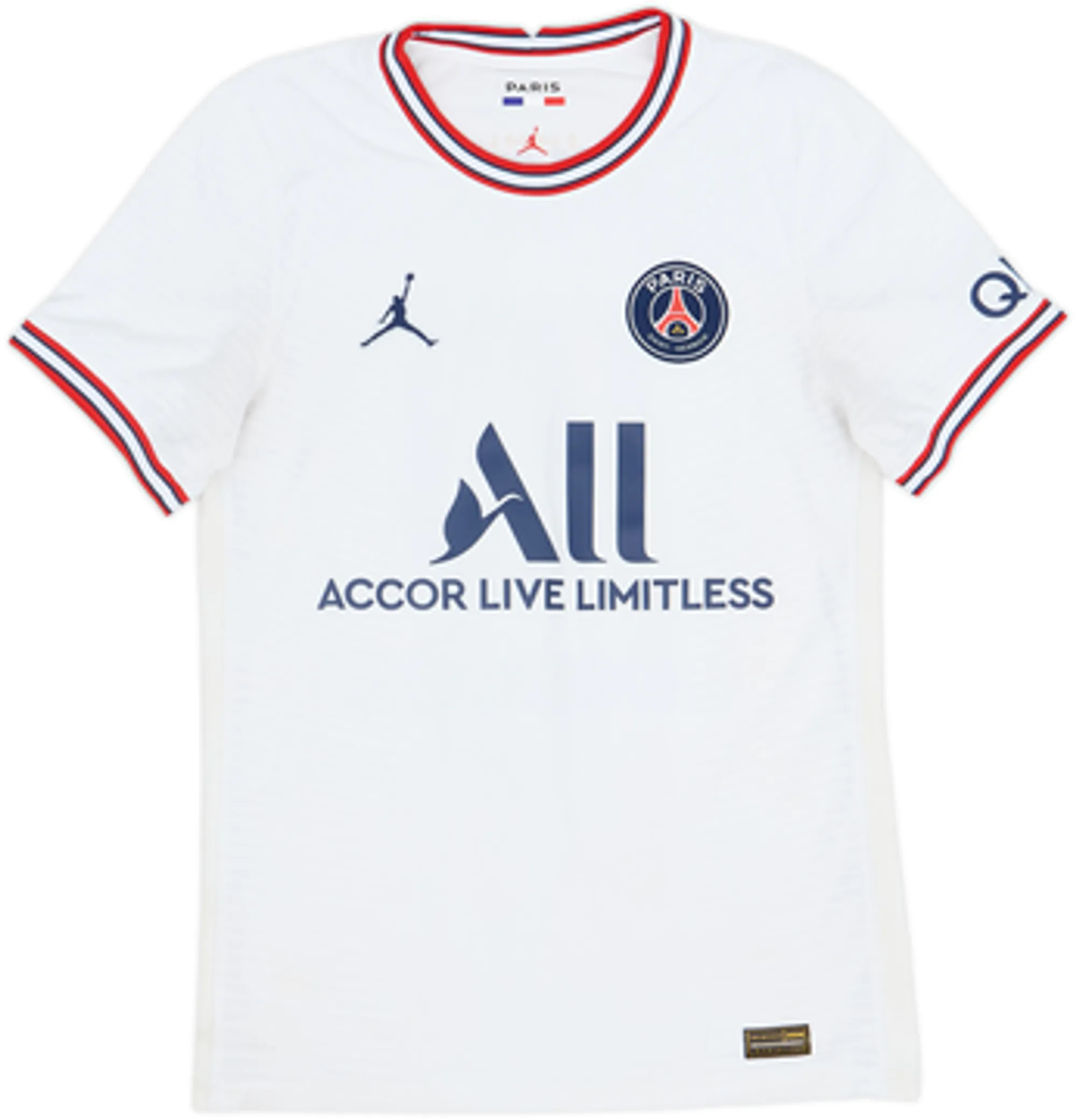 2021-22 Paris Saint-Germain Authentic Fourth Shirt Neymar Jr #10 - 8/10 - (S)