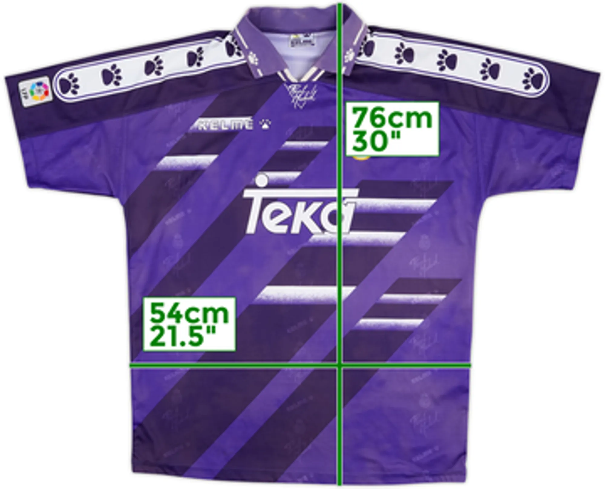 1994-96 Real Madrid Away Shirt - 5/10 - (M)