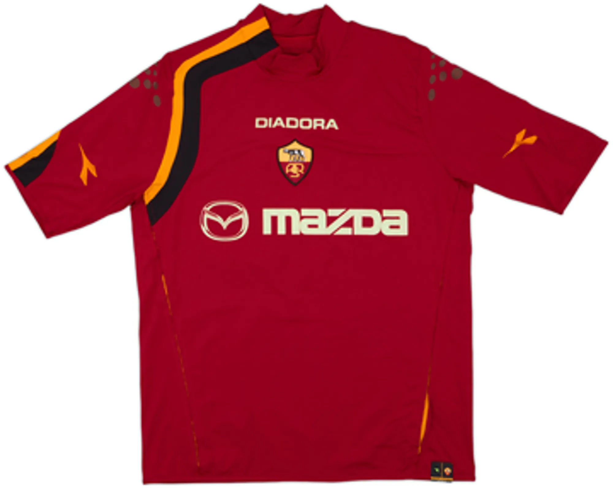 2004-05 Roma Home Shirt Bigi #9 - 6/10 - (L)