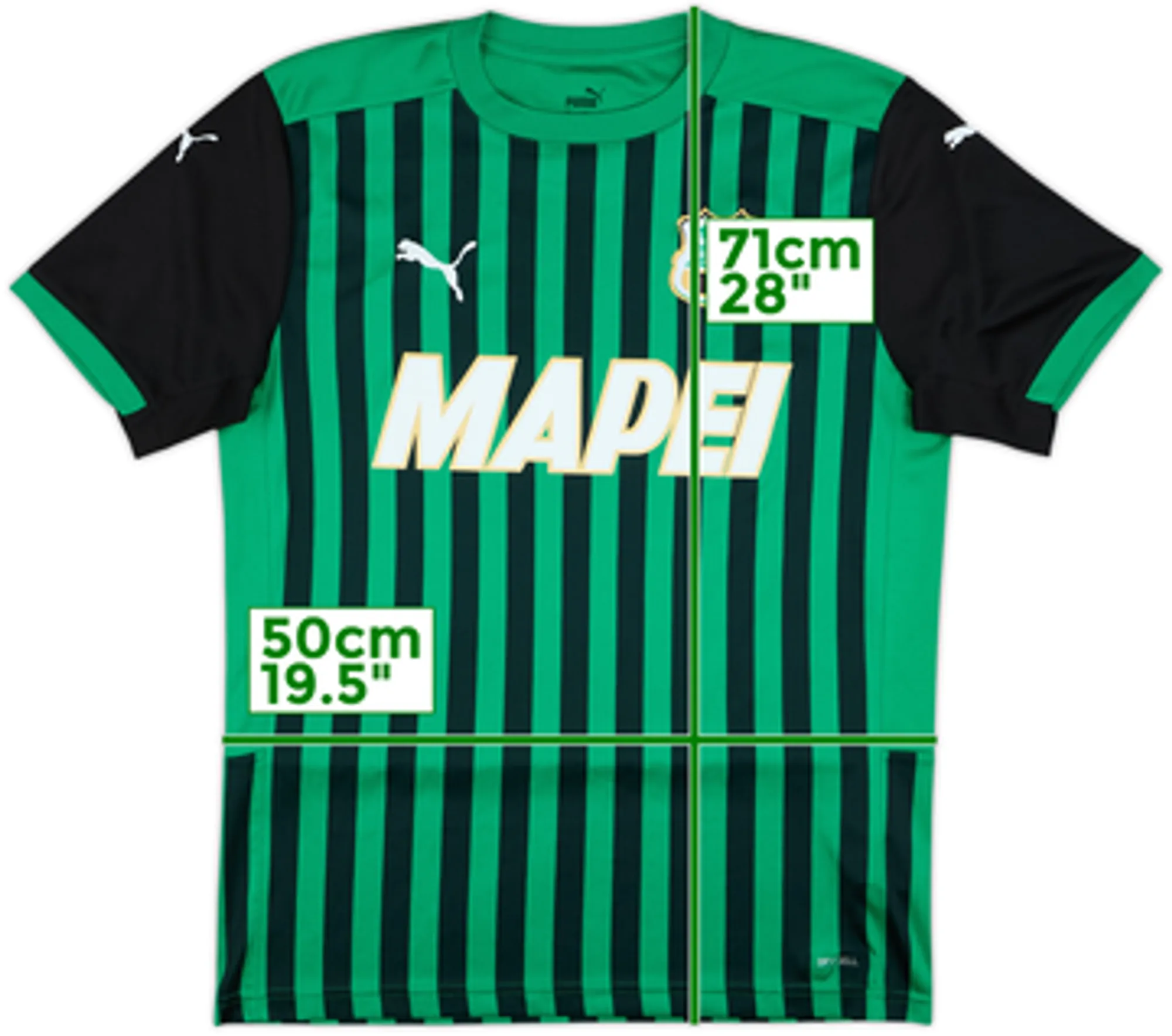 2020-21 Sassuolo Home Shirt - 10/10 - (M)