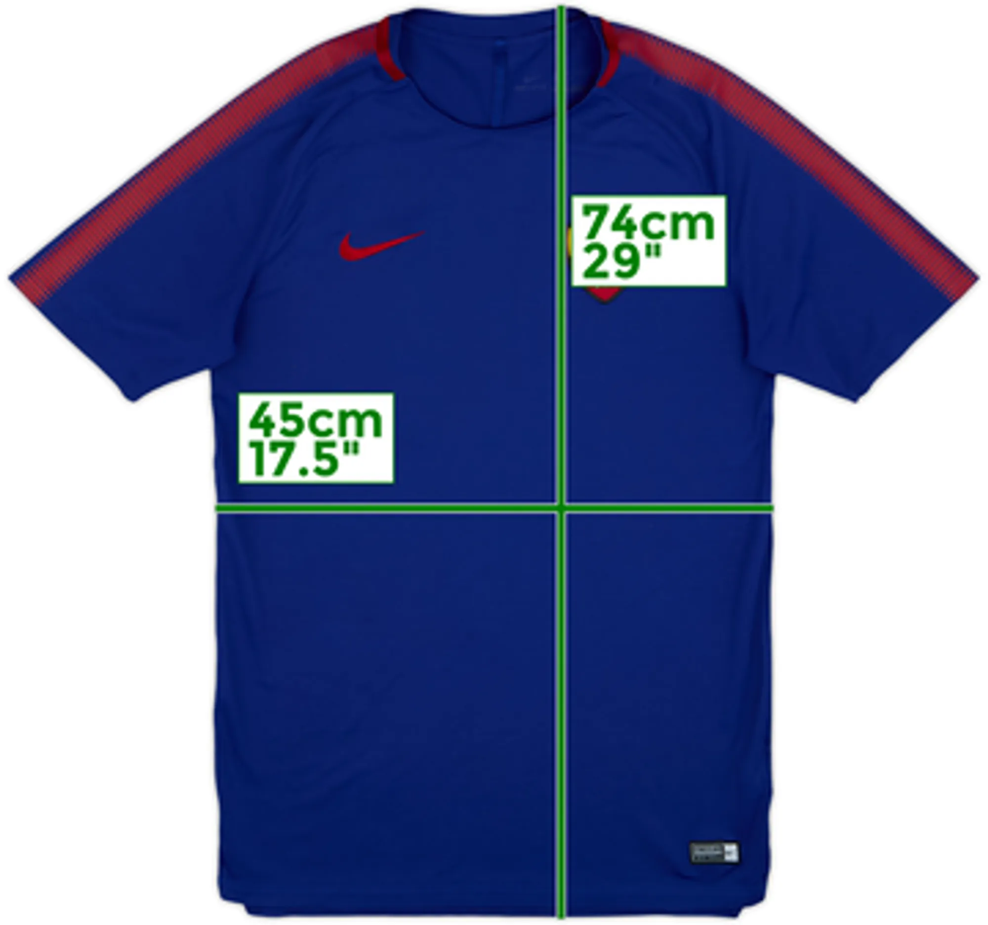 2017-18 Roma Nike Training Shirt - 9/10 - (M)