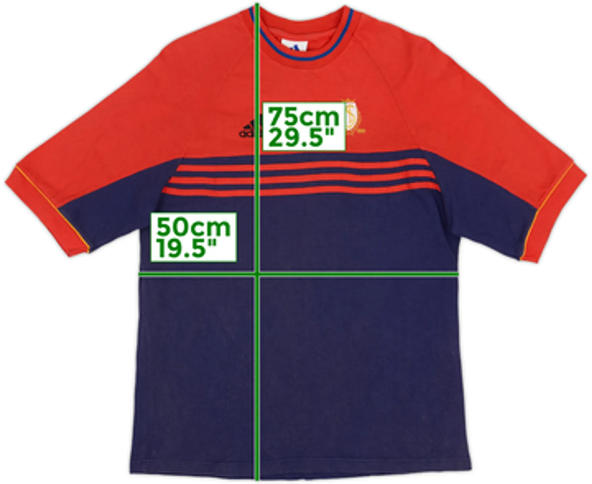 1998-99 Standard Liege adidas Cotton Tee - 6/10 - (M)