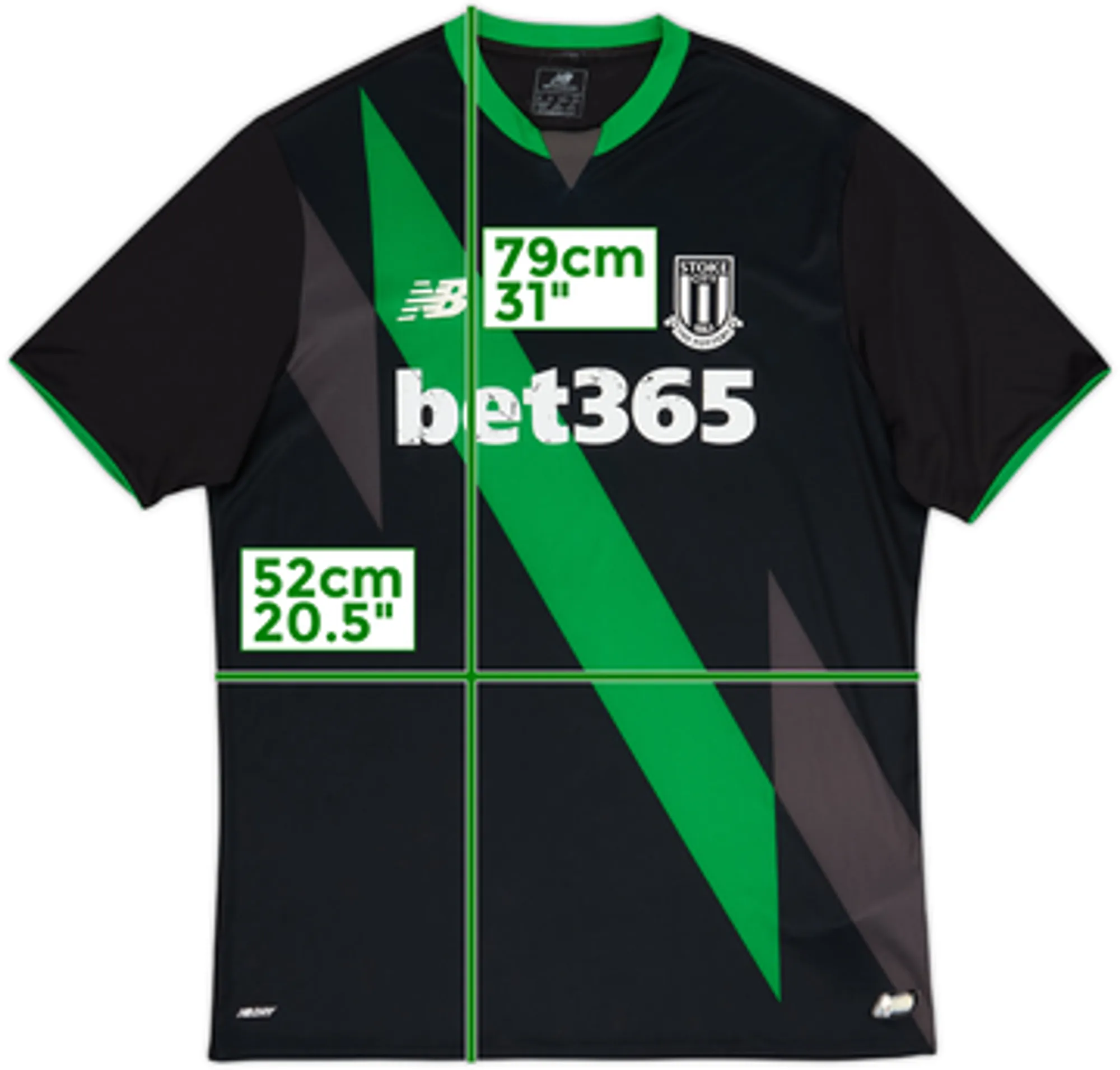 2015-16 Stoke City Away Shirt - 5/10 - (L)