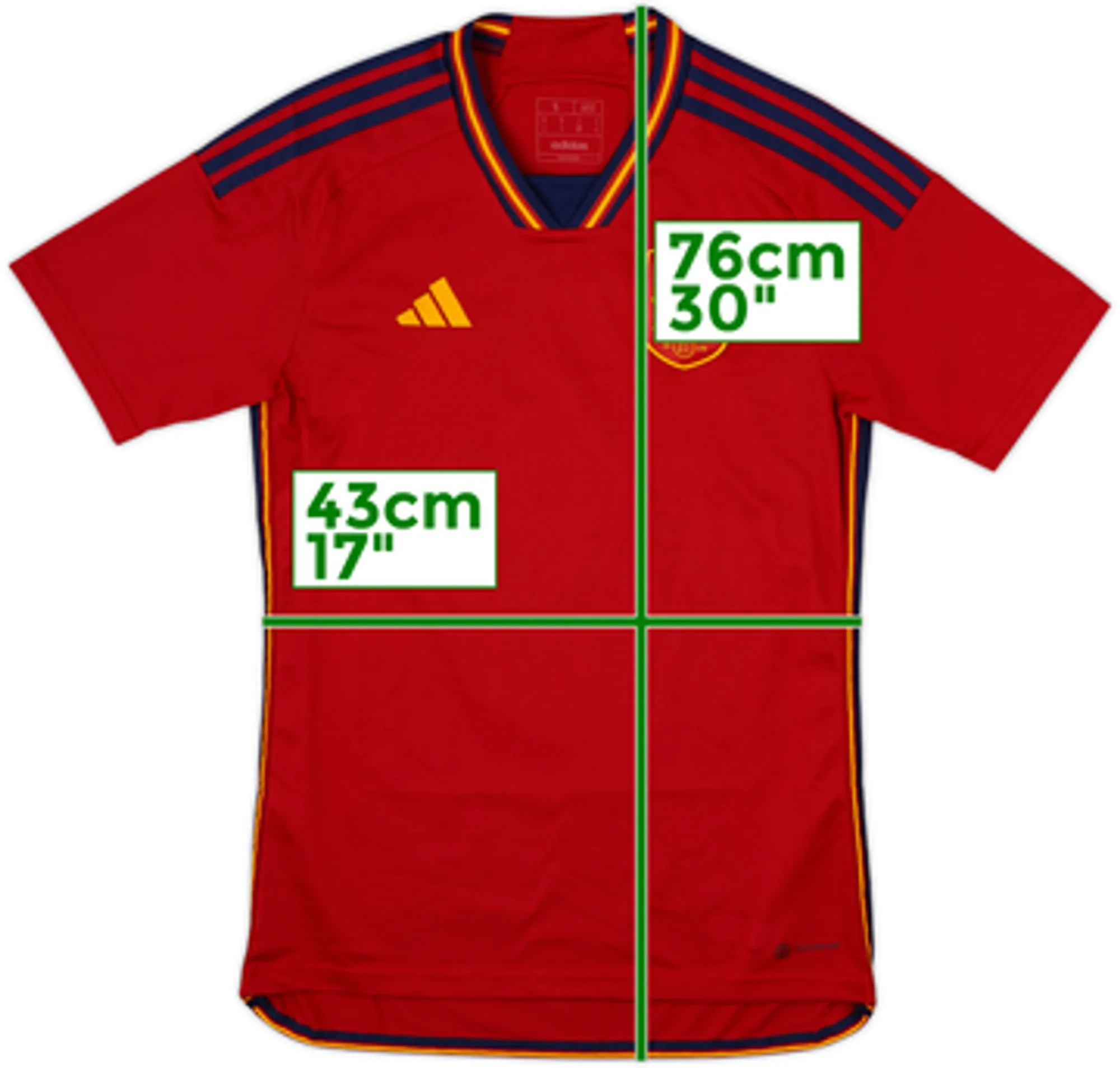 2022-23 Spain Home Shirt - 5/10 - (S)