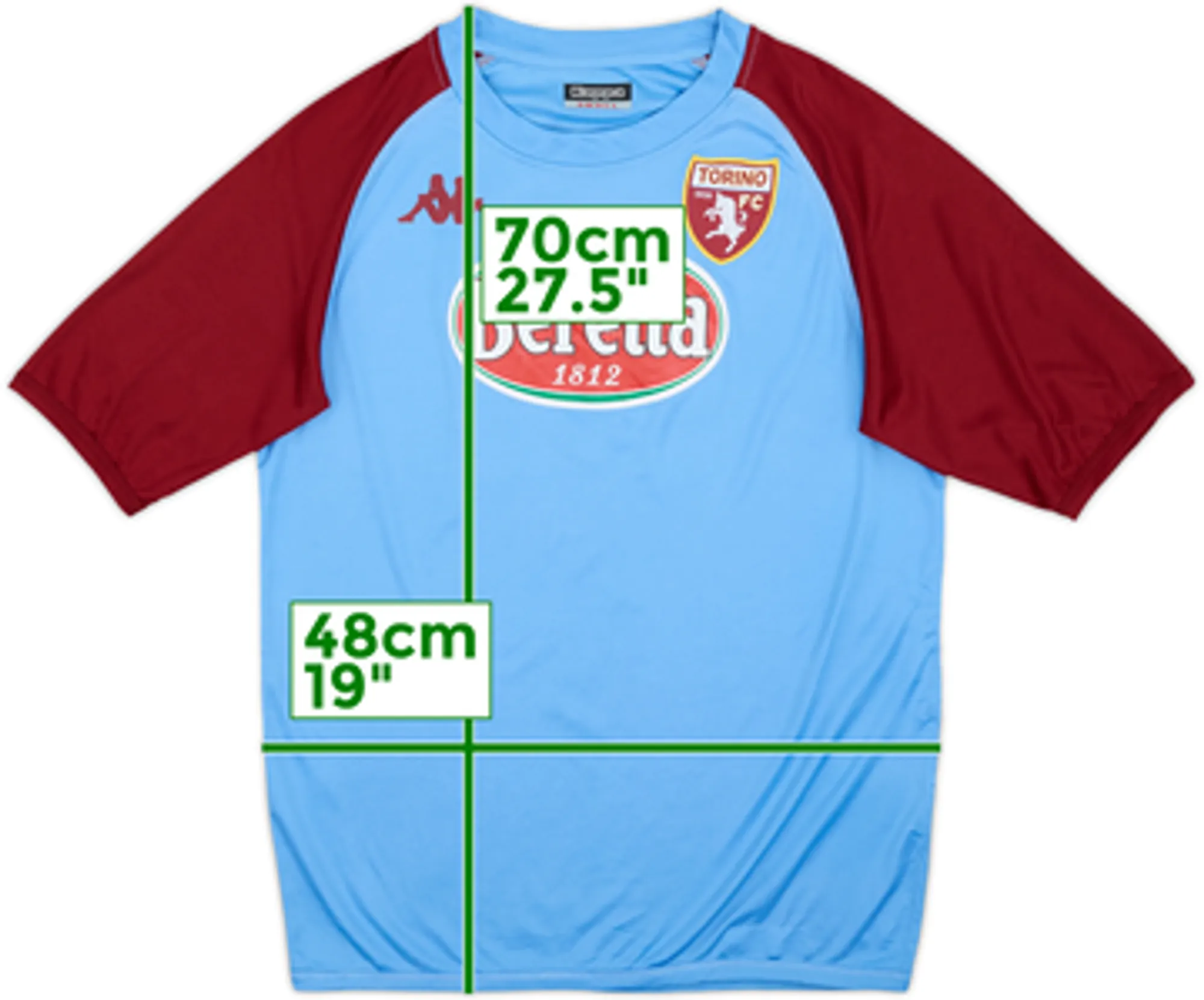 2016-17 Torino Kappa Training Shirt - 7/10 - (L)
