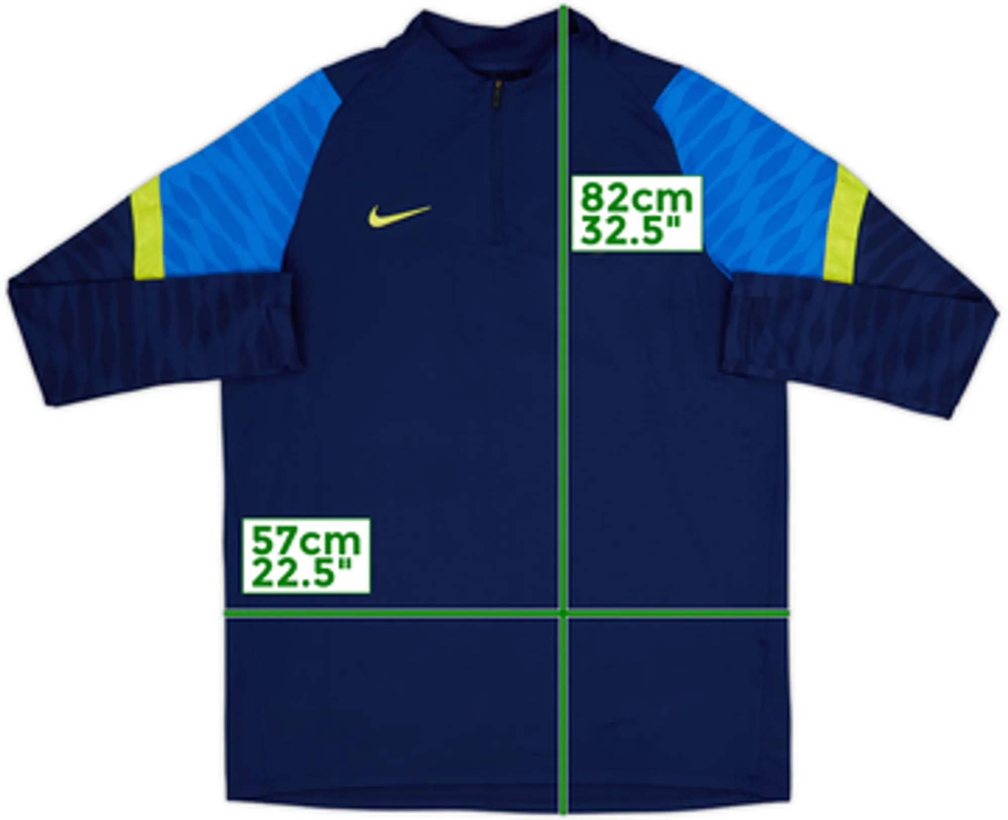 2021-22 Tottenham Nike 1/4 Zip Drill Top - 7/10 - (XL)
