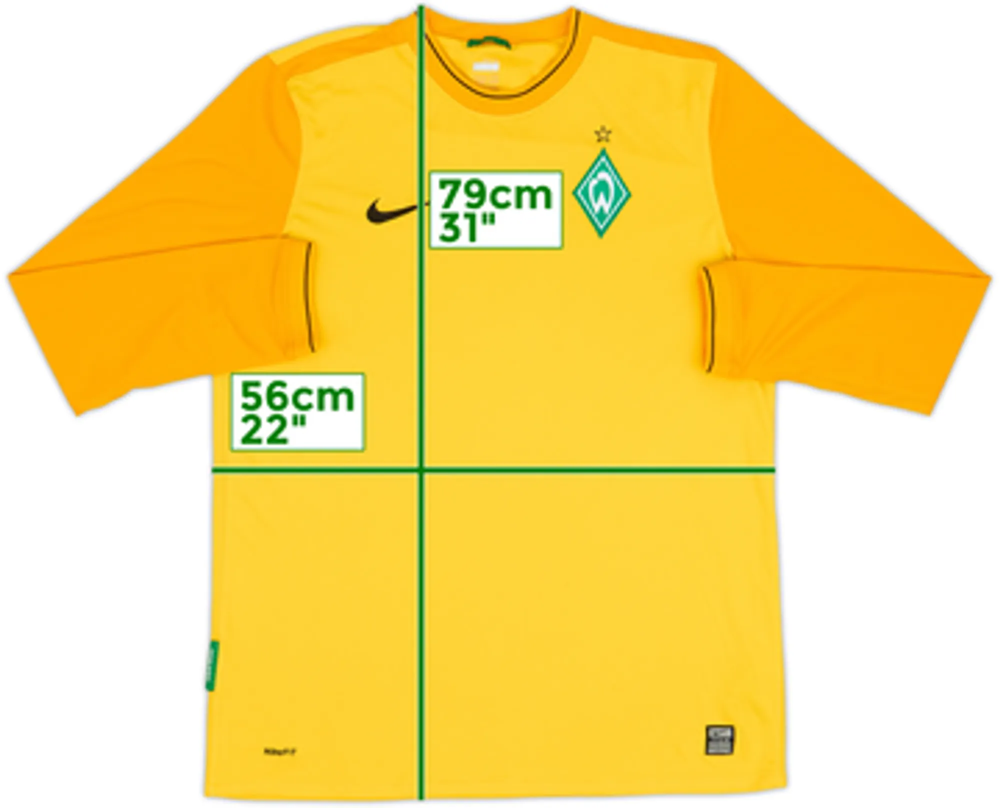 2009-10 Werder Bremen GK Shirt - 8/10 - (L)