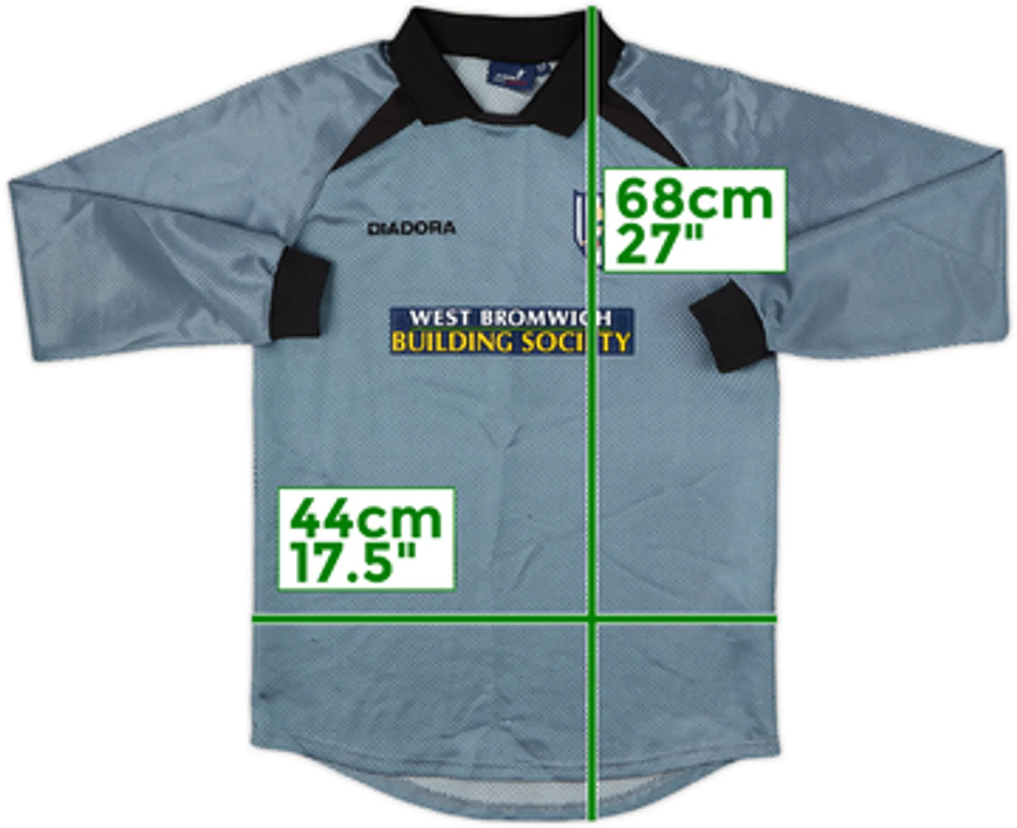 2003-04 West Brom GK Shirt - 8/10 - (M.Boys)