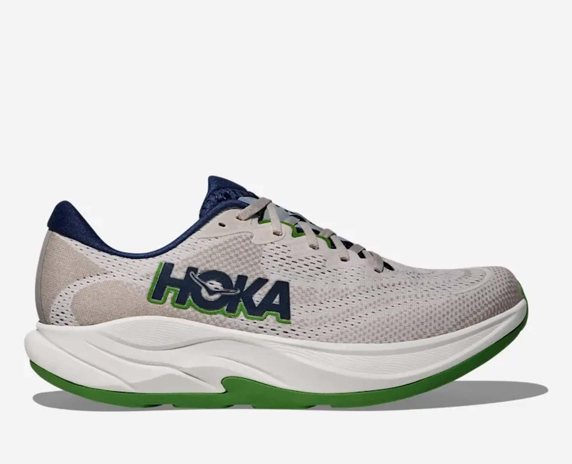 Hoka Men's Rincon 4 Road Running Shoes In Putty/Grout