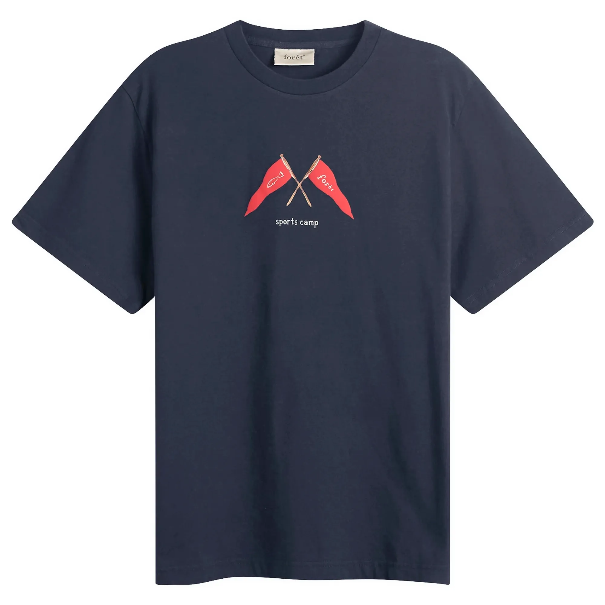 Foret Men's Pennant T-Shirt Navy