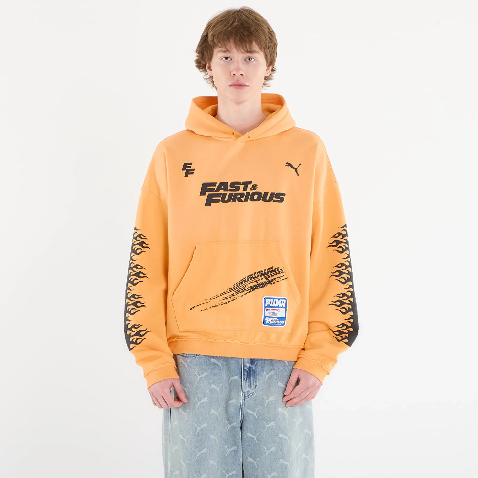 Sweatshirt Puma X Fast & Furious Hoodie Heat Fire Xl