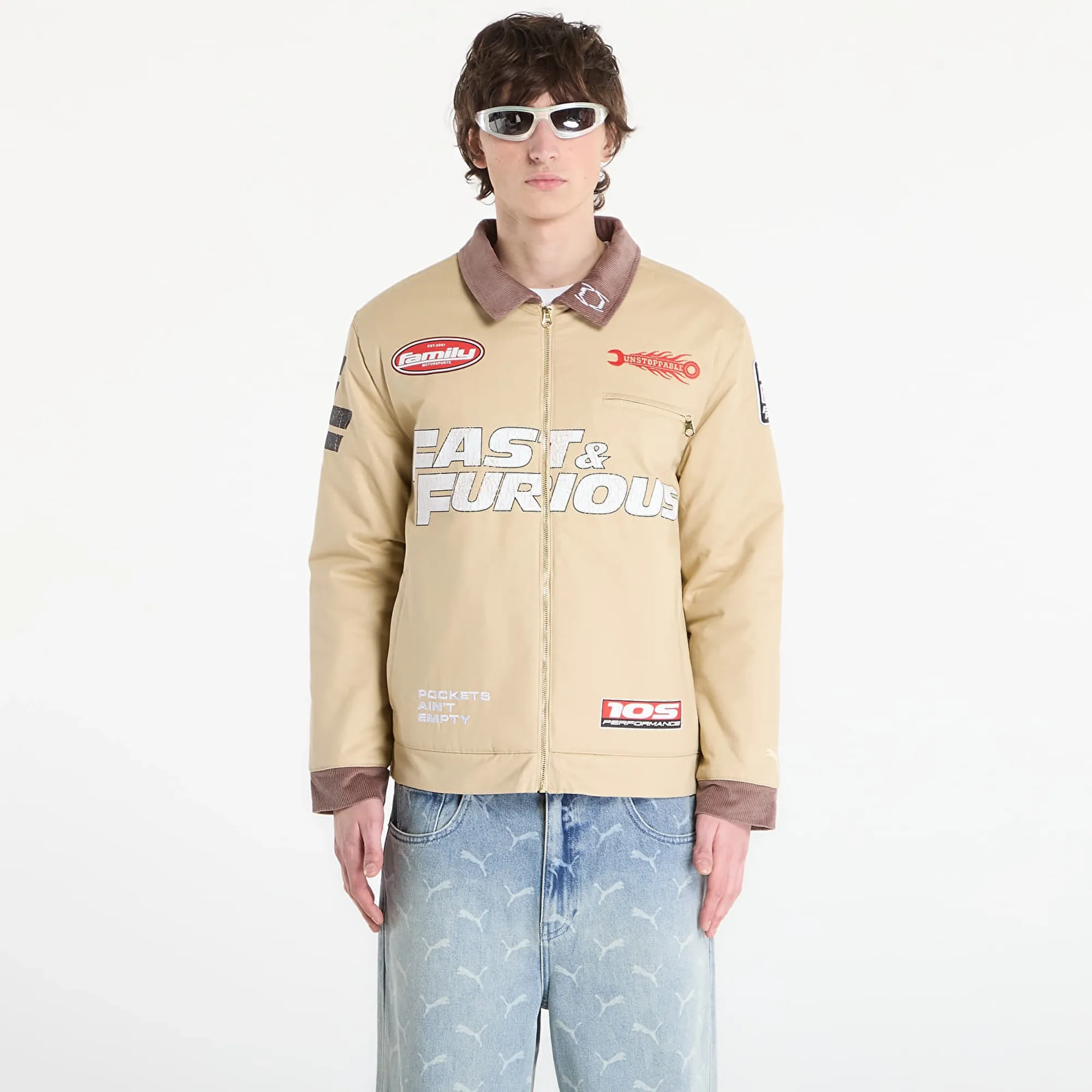 Jacket Puma X Fast & Furious Jacket Cashew Brown Xl