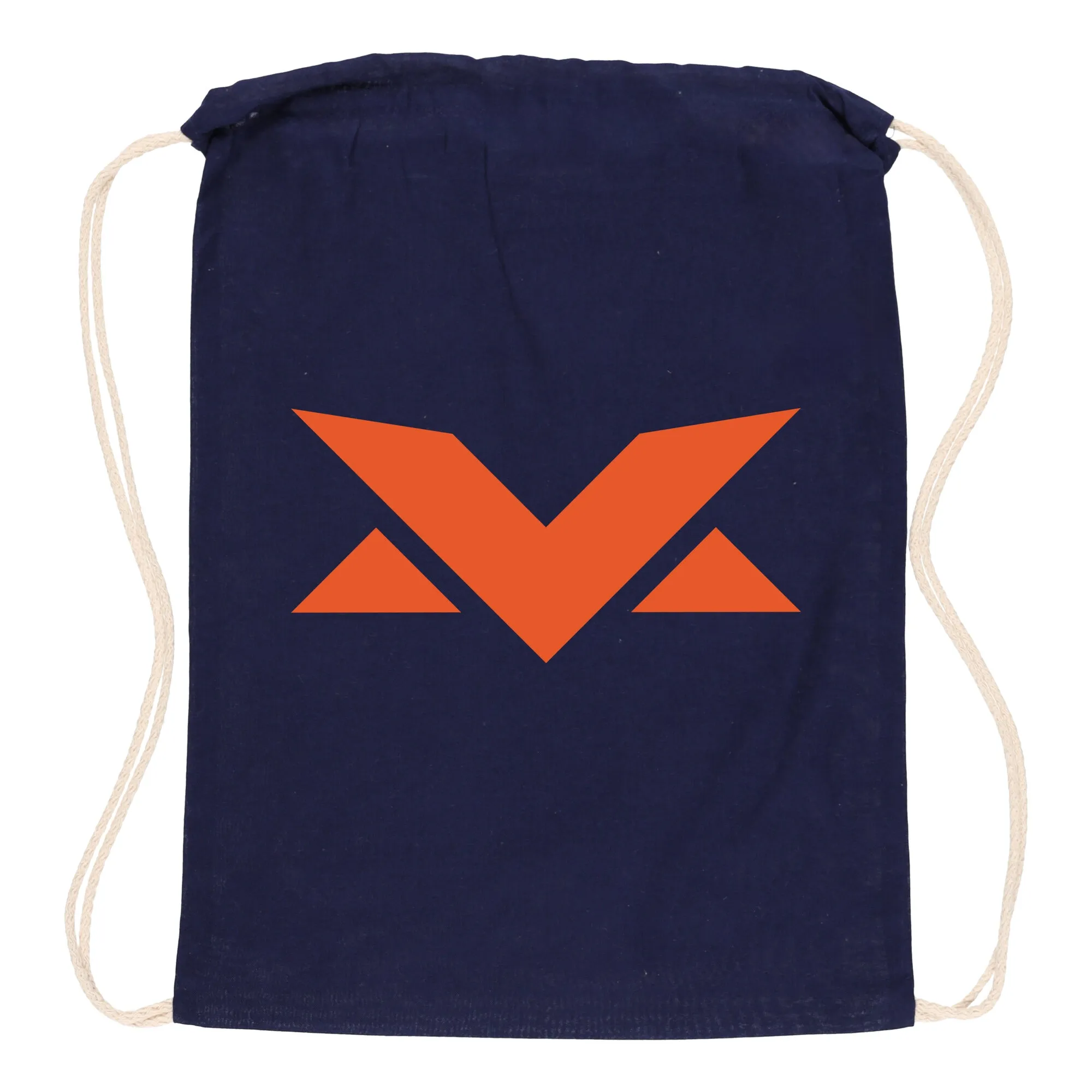 MV Logo Drawstring Bag - Navy