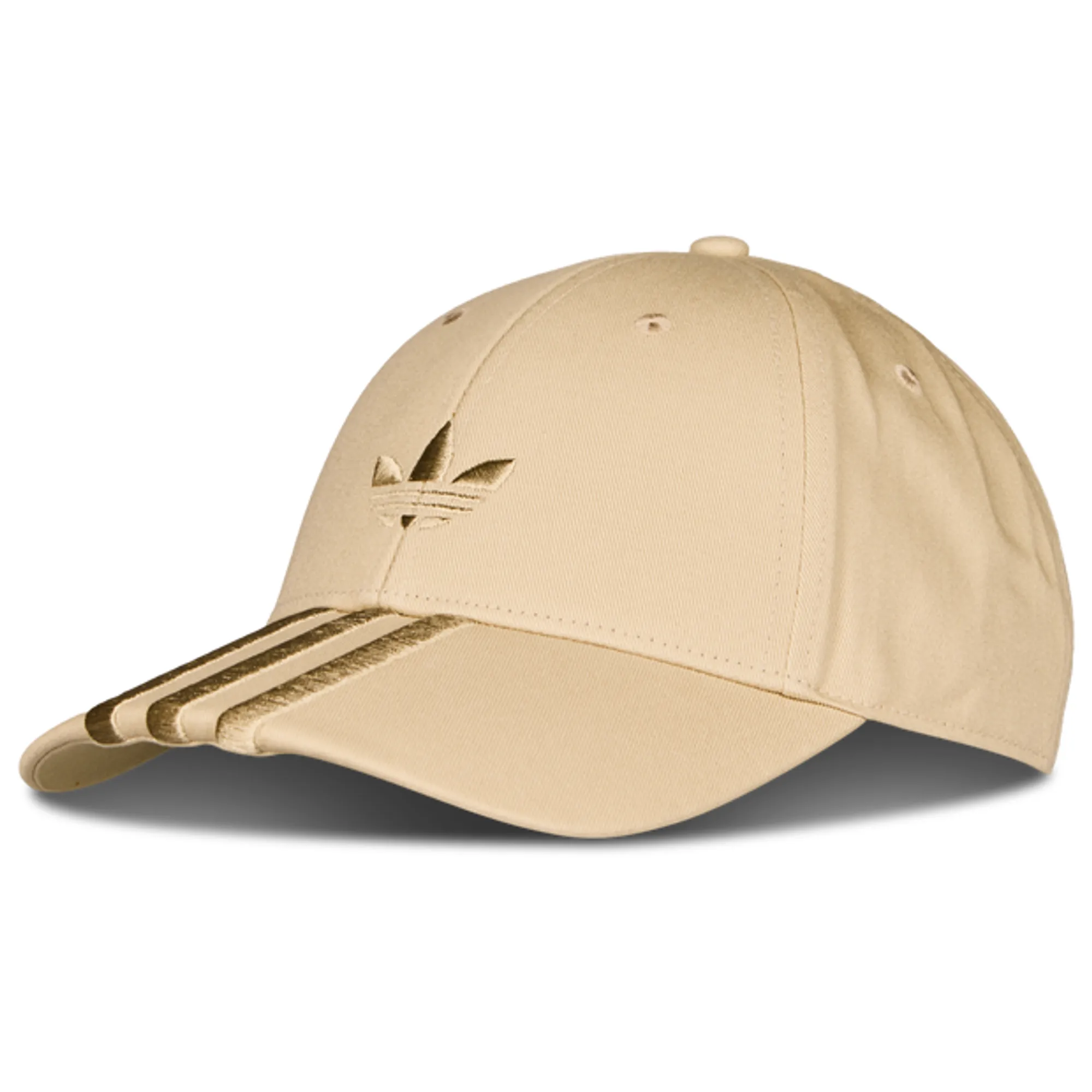 Adidas 3 Stripes Unisex Caps - Beige